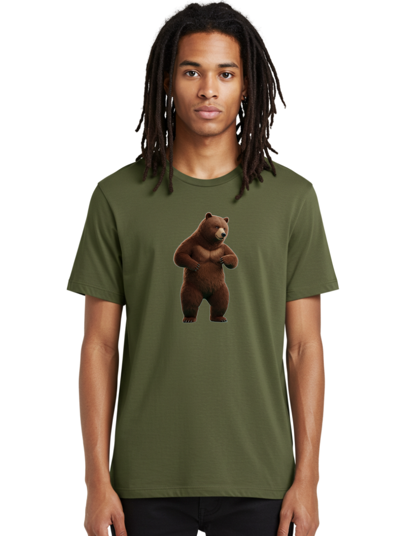 Grizzly-Bear Men'S Graphic Tee, 100% Cotton, Comfortable Casual Summer Wear, Machine Washable, Vintage Camera, Old Camera, Antique Camera, Black Camera, Classic Photography, Photography Equipment, Nostalgic Device, Film Camera, Camera Art Baf137