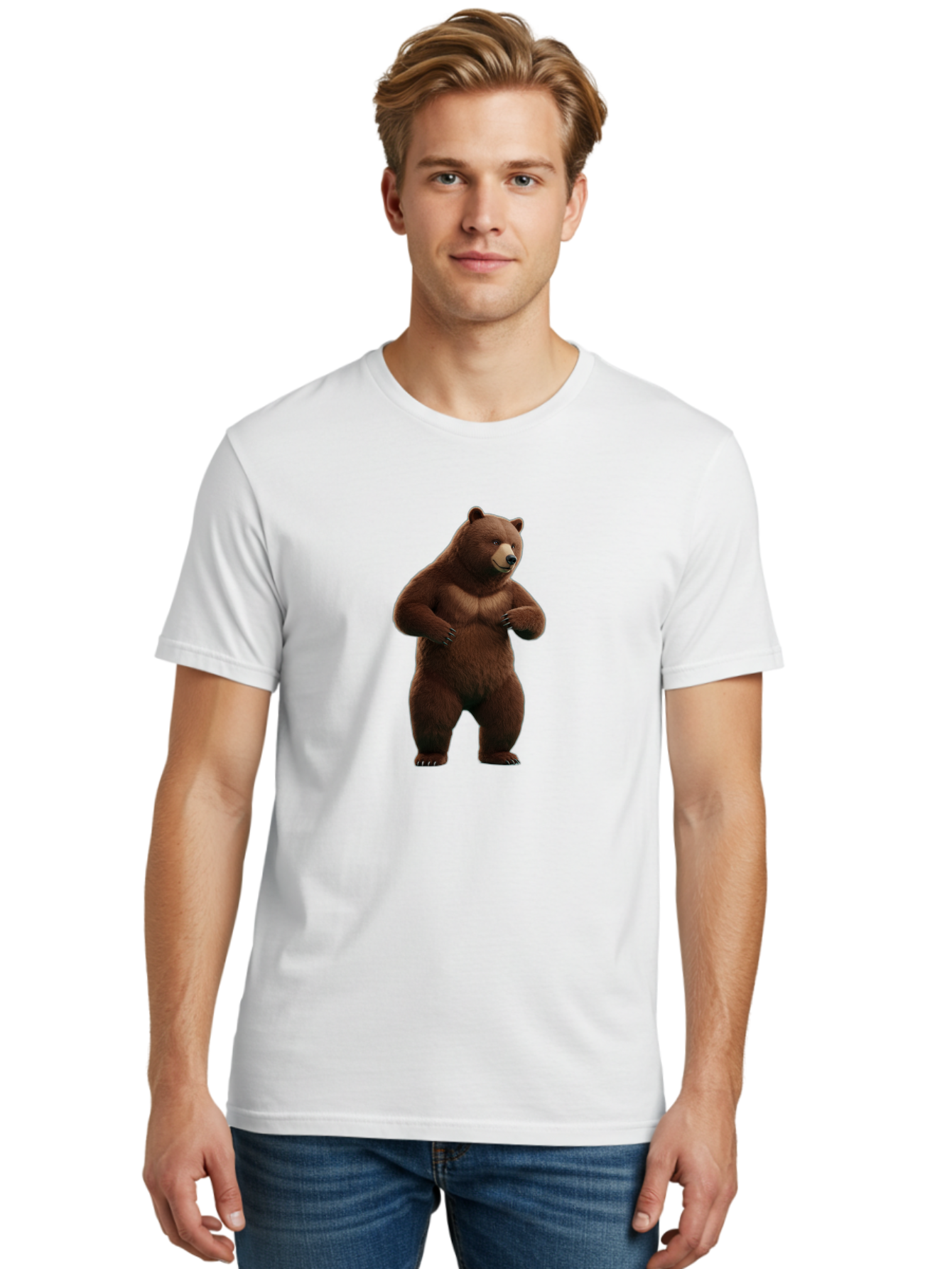 Grizzly-Bear Men'S Graphic Tee, 100% Cotton, Comfortable Casual Summer Wear, Machine Washable, Vintage Camera, Old Camera, Antique Camera, Black Camera, Classic Photography, Photography Equipment, Nostalgic Device, Film Camera, Camera Art Baf137