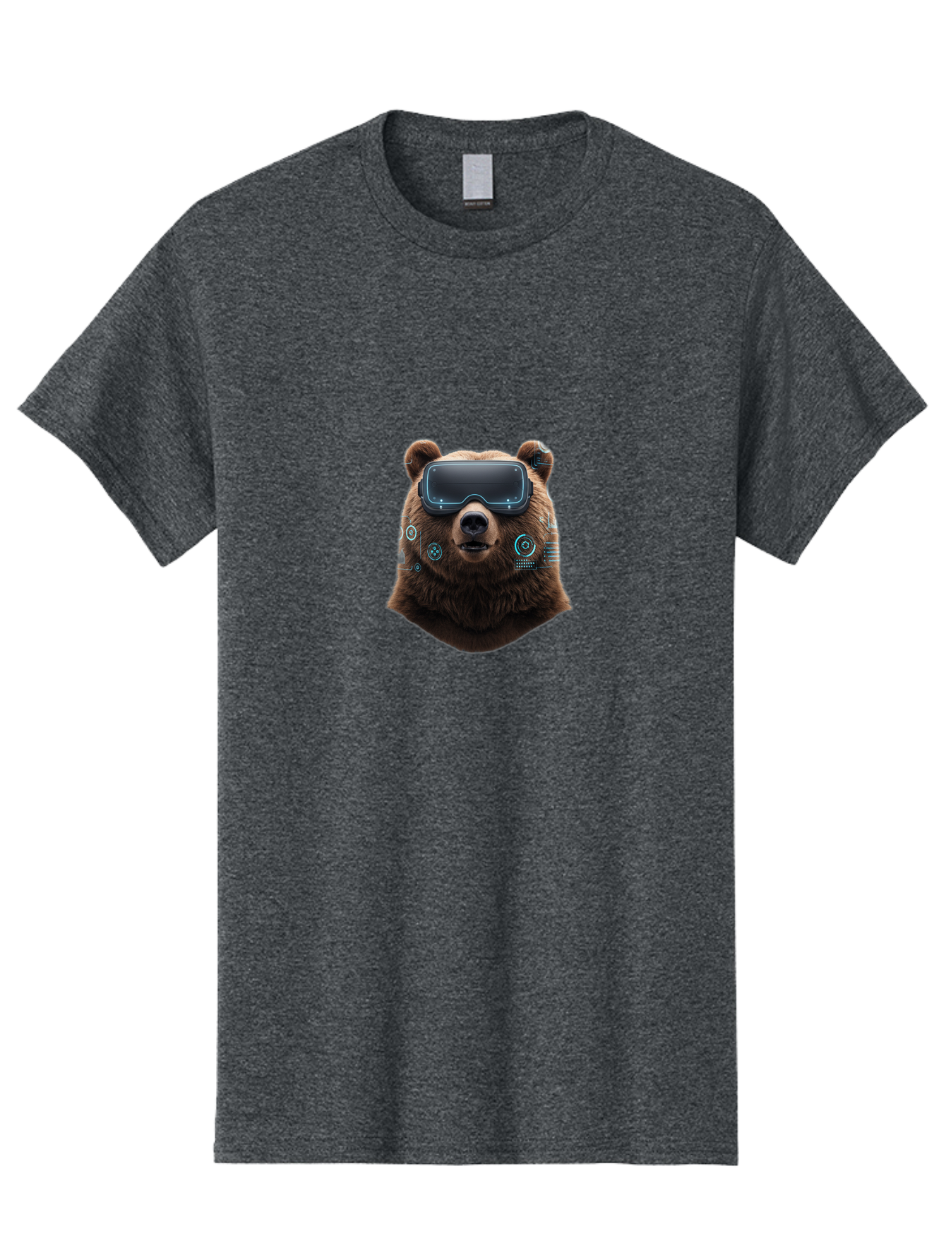 Grizzly-Vr Men'S Graphic Tee, 100% Cotton, Comfortable Casual Summer Wear, Machine Washable, Vintage Camera, Old Camera, Antique Camera, Black Camera, Classic Photography, Photography Equipment, Nostalgic Device, Film Camera, Camera Art Baf139
