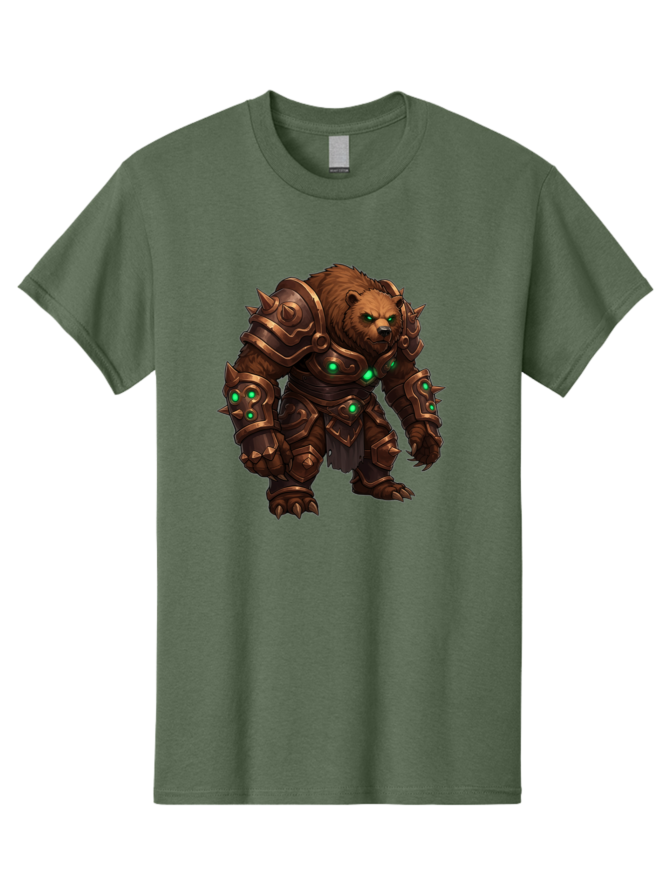 Guardian-Bear-1 Men'S Graphic Tee, 100% Cotton, Comfortable Casual Summer Wear, Machine Washable, Vintage Camera, Old Camera, Antique Camera, Black Camera, Classic Photography, Photography Equipment, Nostalgic Device, Film Camera, Camera Art Baf140