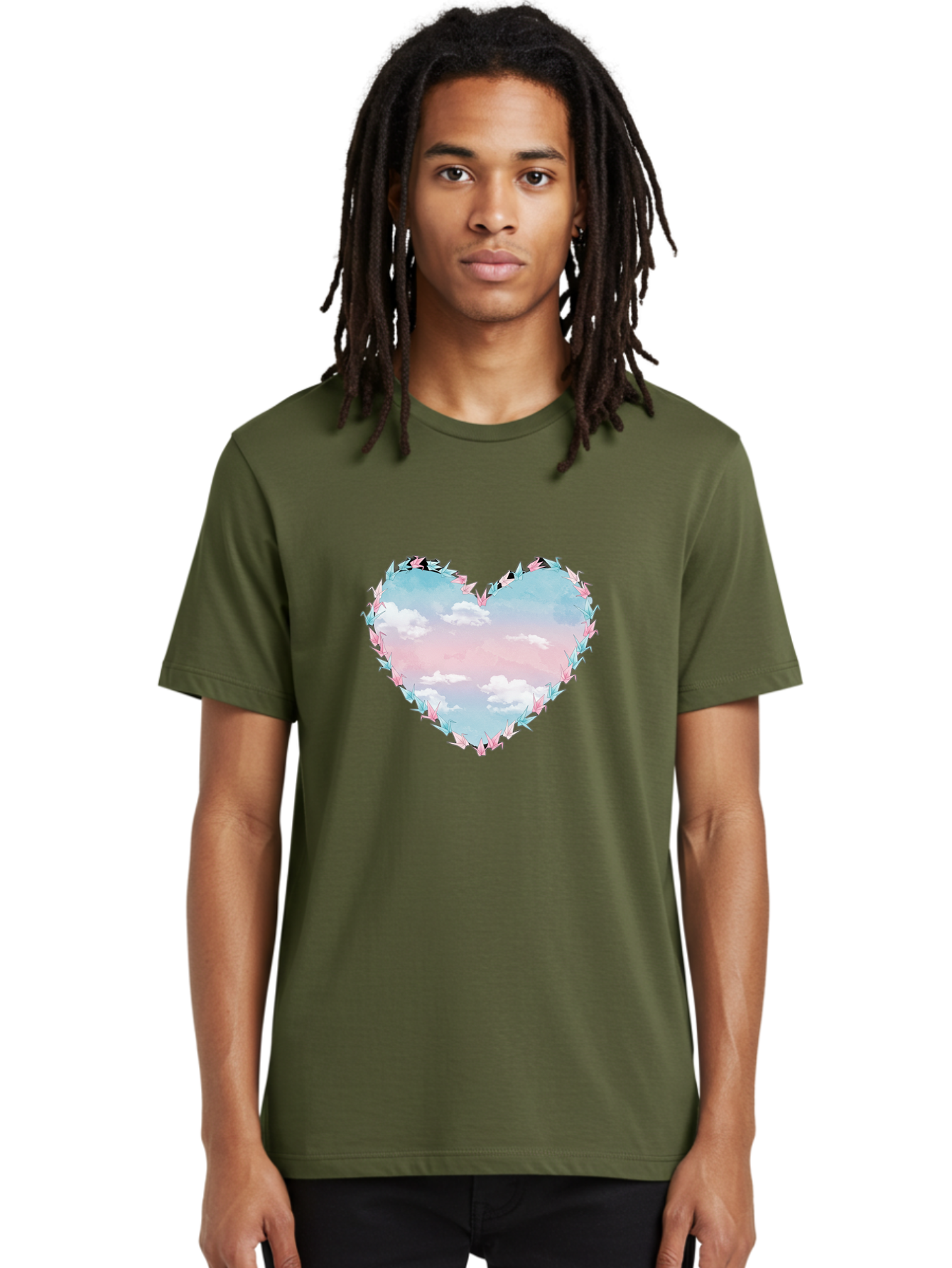 Heart-Shaped-Sky Men'S Graphic Tee, 100% Cotton, Comfortable Casual Summer Wear, Machine Washable, Vintage Camera, Old Camera, Antique Camera, Black Camera, Classic Photography, Photography Equipment, Nostalgic Device, Film Camera, Camera Art Baf144