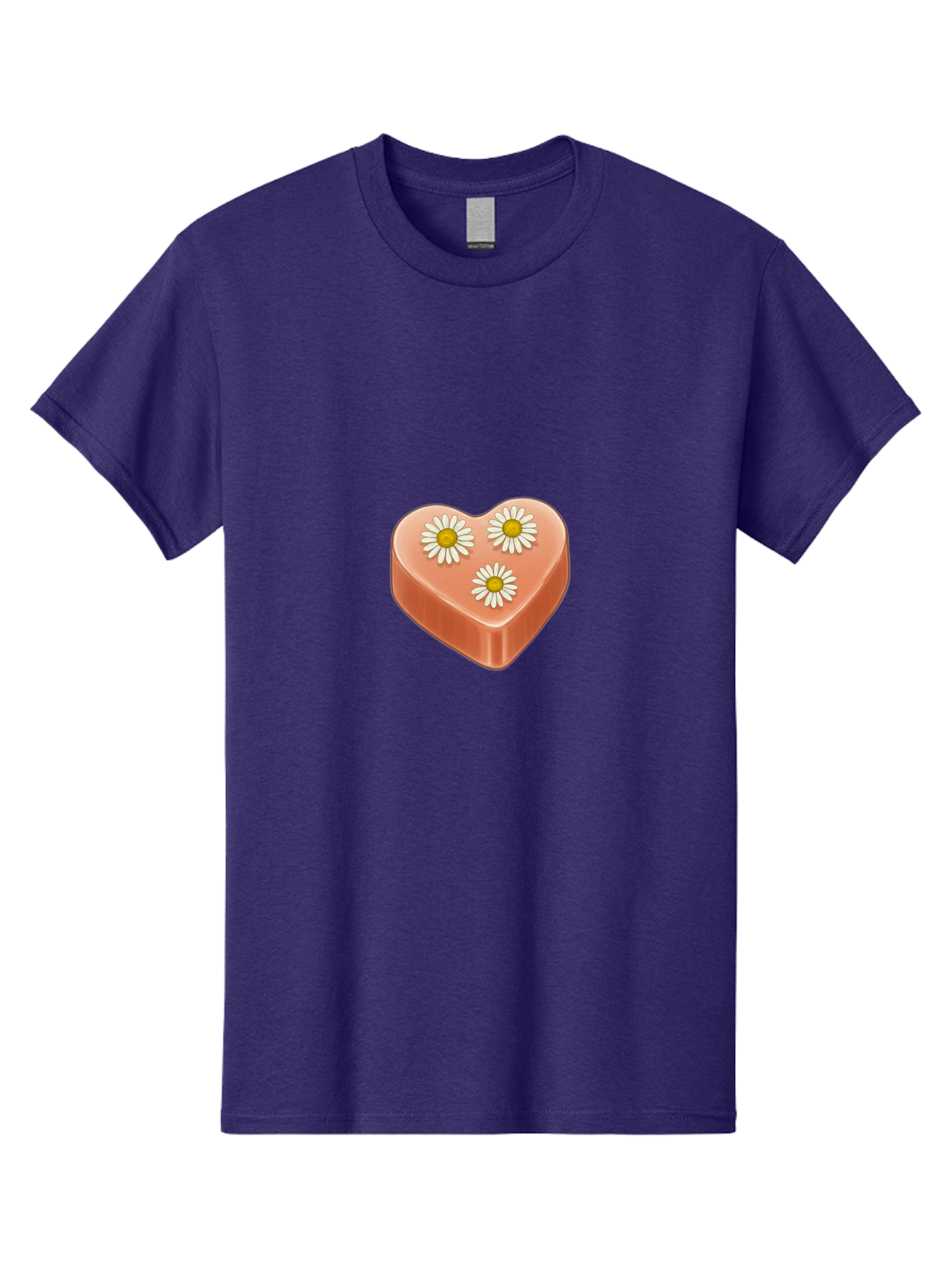 Heart-With-Daisies Men'S Graphic Tee, 100% Cotton, Comfortable Casual Summer Wear, Machine Washable, Vintage Camera, Old Camera, Antique Camera, Black Camera, Classic Photography, Photography Equipment, Nostalgic Device, Film Camera, Baf145