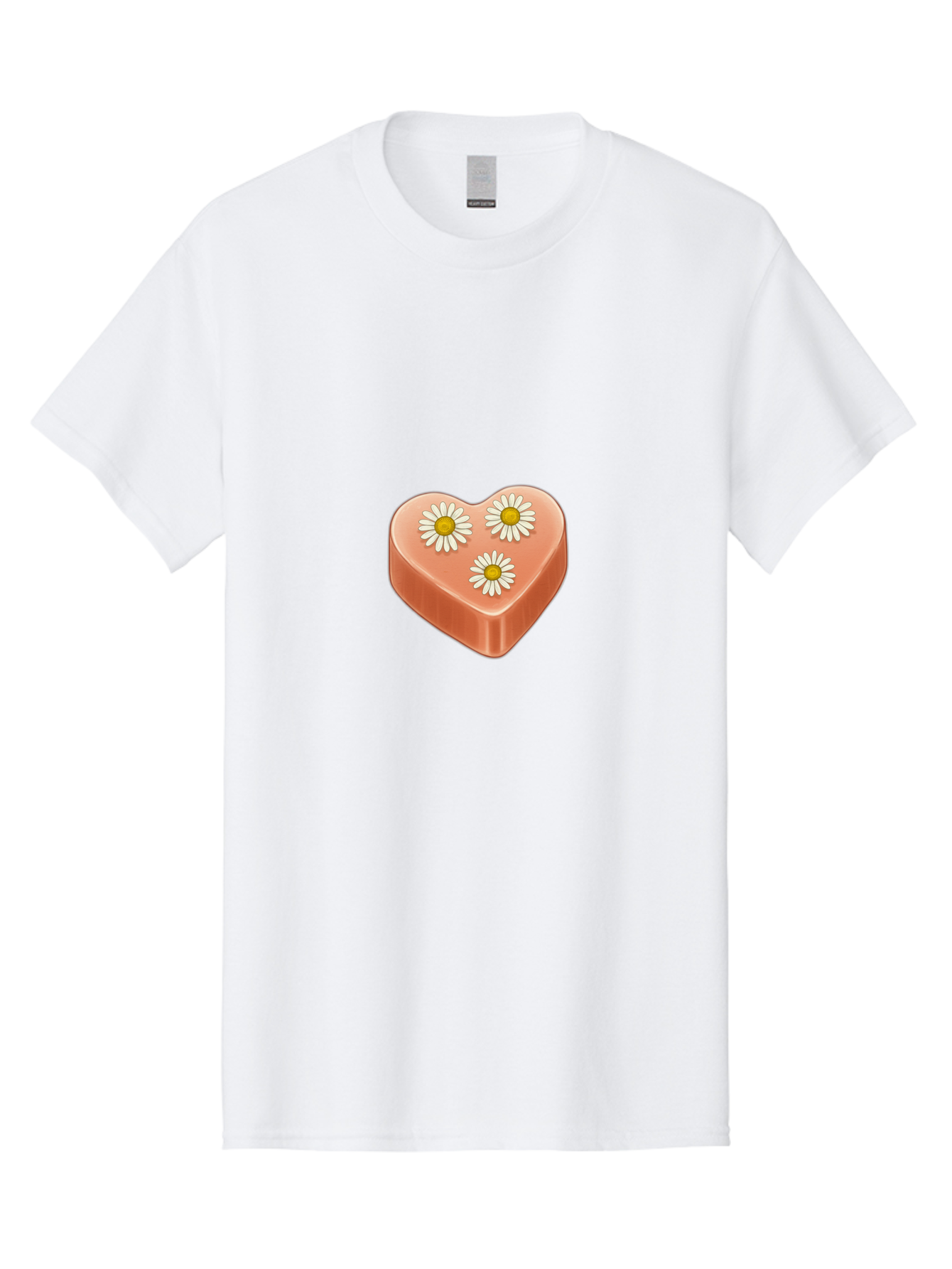 Heart-With-Daisies Men'S Graphic Tee, 100% Cotton, Comfortable Casual Summer Wear, Machine Washable, Vintage Camera, Old Camera, Antique Camera, Black Camera, Classic Photography, Photography Equipment, Nostalgic Device, Film Camera, Baf145