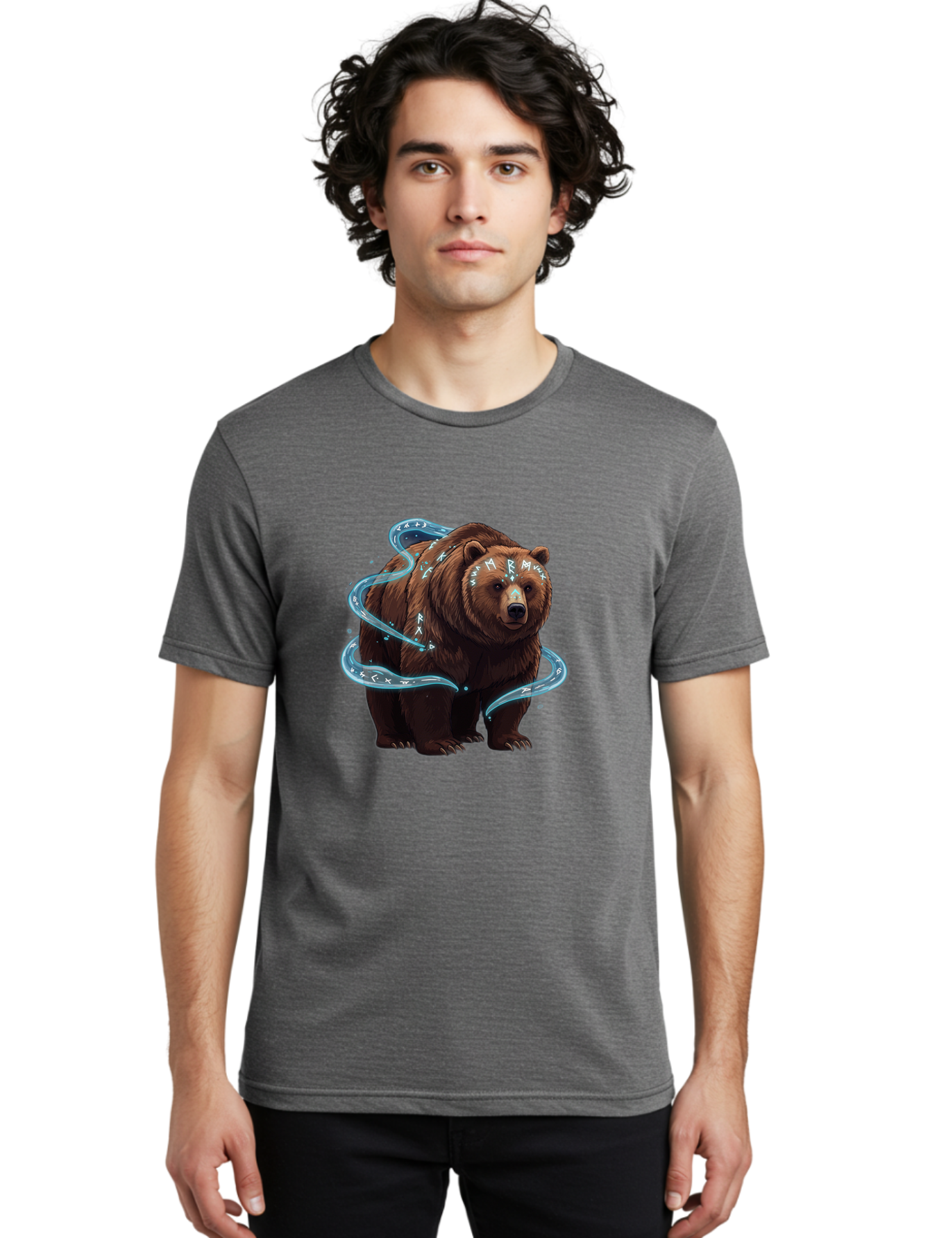 Hemmux-Bear Men'S Graphic Tee, 100% Cotton, Comfortable Casual Summer Wear, Machine Washable, Vintage Camera, Old Camera, Antique Camera, Black Camera, Classic Photography, Photography Equipment, Nostalgic Device, Film Camera, Camera Art Baf146