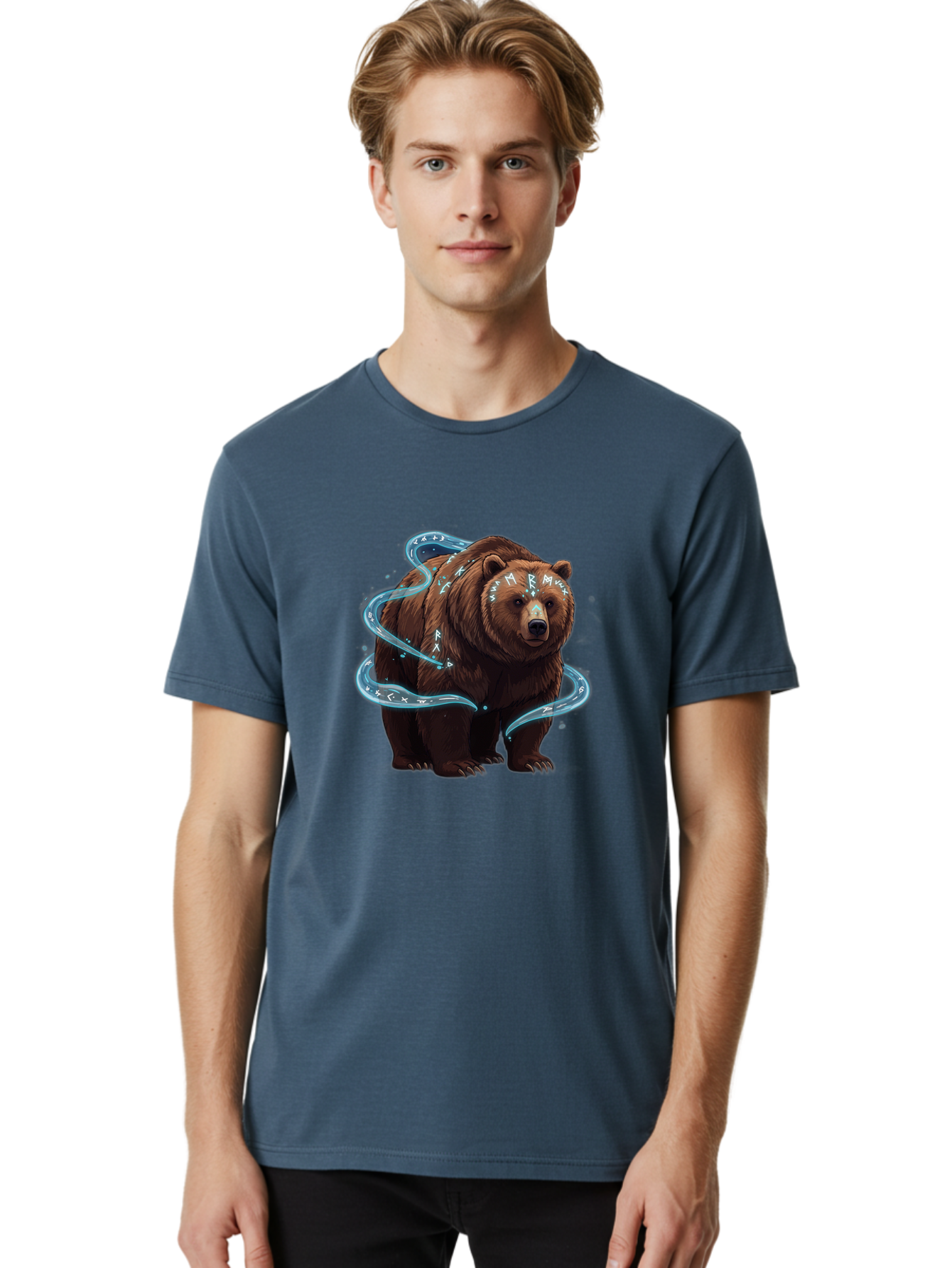 Hemmux-Bear Men'S Graphic Tee, 100% Cotton, Comfortable Casual Summer Wear, Machine Washable, Vintage Camera, Old Camera, Antique Camera, Black Camera, Classic Photography, Photography Equipment, Nostalgic Device, Film Camera, Camera Art Baf146