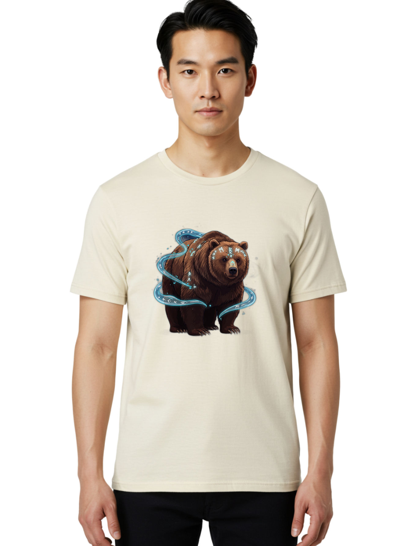Hemmux-Bear Men'S Graphic Tee, 100% Cotton, Comfortable Casual Summer Wear, Machine Washable, Vintage Camera, Old Camera, Antique Camera, Black Camera, Classic Photography, Photography Equipment, Nostalgic Device, Film Camera, Camera Art Baf146