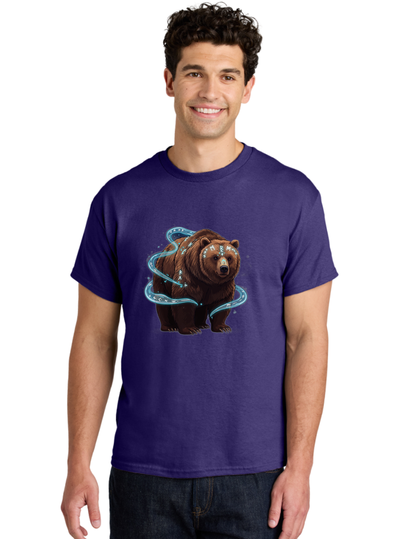 Hemmux-Bear Men'S Graphic Tee, 100% Cotton, Comfortable Casual Summer Wear, Machine Washable, Vintage Camera, Old Camera, Antique Camera, Black Camera, Classic Photography, Photography Equipment, Nostalgic Device, Film Camera, Camera Art Baf146