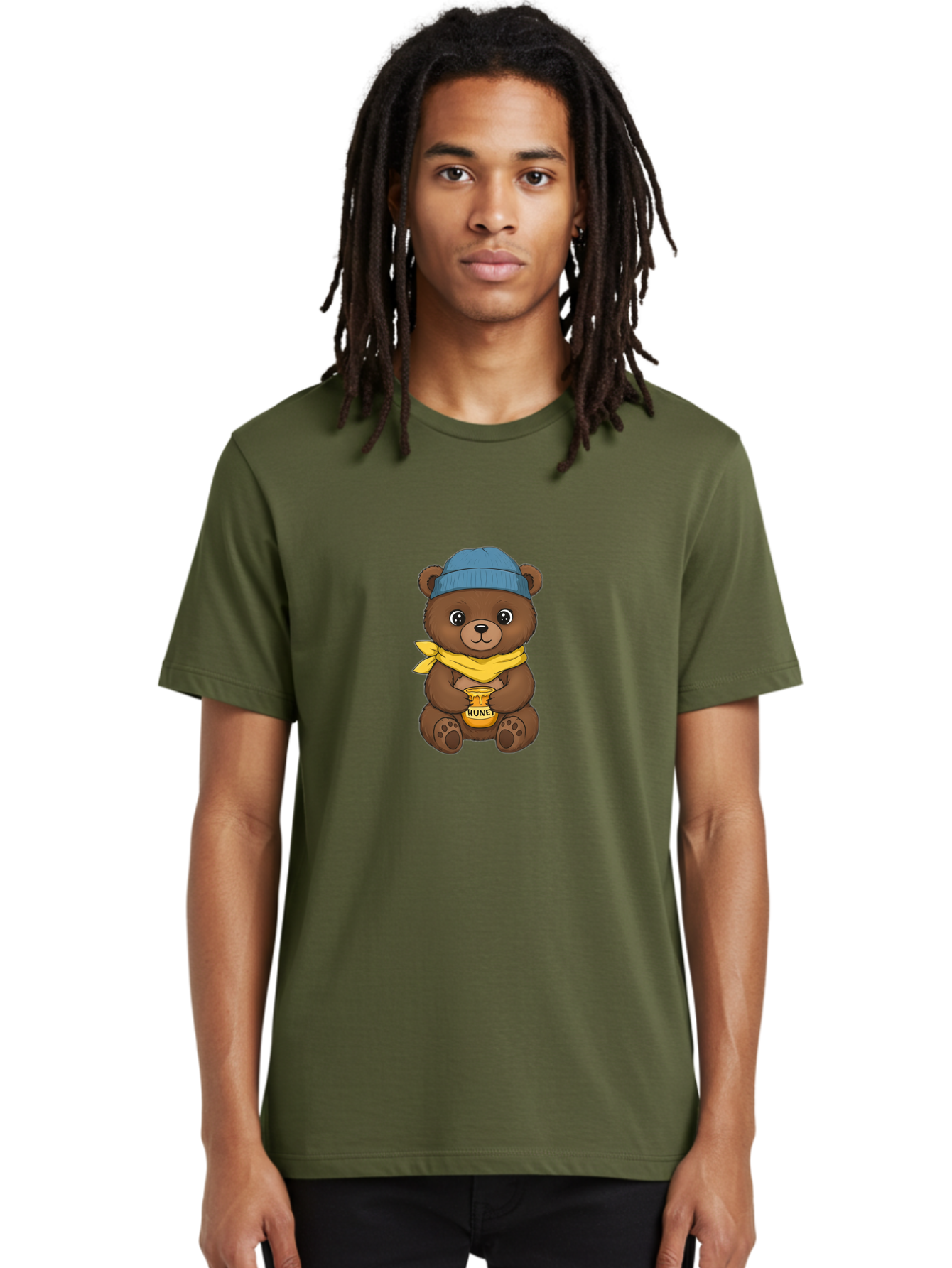 Honey-Teddy-Bear Men'S Graphic Tee, 100% Cotton, Comfortable Casual Summer Wear, Machine Washable, Vintage Camera, Old Camera, Antique Camera, Black Camera, Classic Photography, Photography Equipment, Nostalgic Device, Film Camera, Camera Art Baf148
