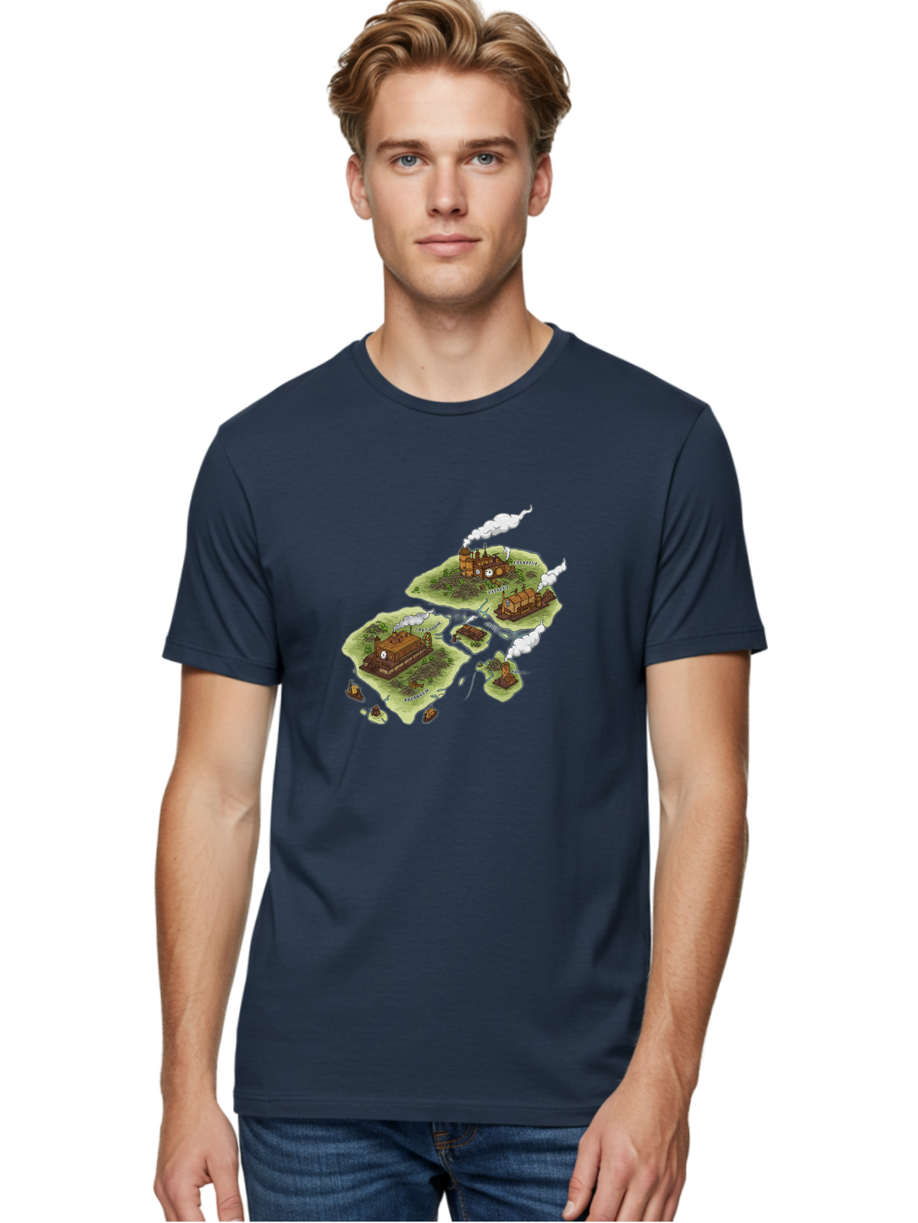 Industrial-Islands Men'S Graphic Tee, 100% Cotton, Comfortable Casual Summer Wear, Machine Washable, Vintage Camera, Old Camera, Antique Camera, Black Camera, Classic Photography, Photography Equipment, Nostalgic Device, Film Camera, Baf151