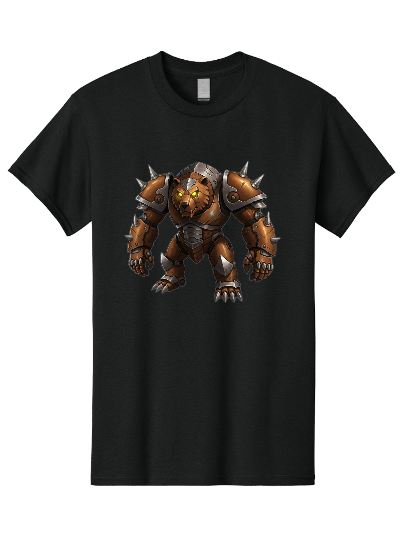Iron-Bear Men'S Graphic Tee, 100% Cotton, Comfortable Casual Summer Wear, Machine Washable, Vintage Camera, Old Camera, Antique Camera, Black Camera, Classic Photography, Photography Equipment, Nostalgic Device, Film Camera, Camera Art Baf152