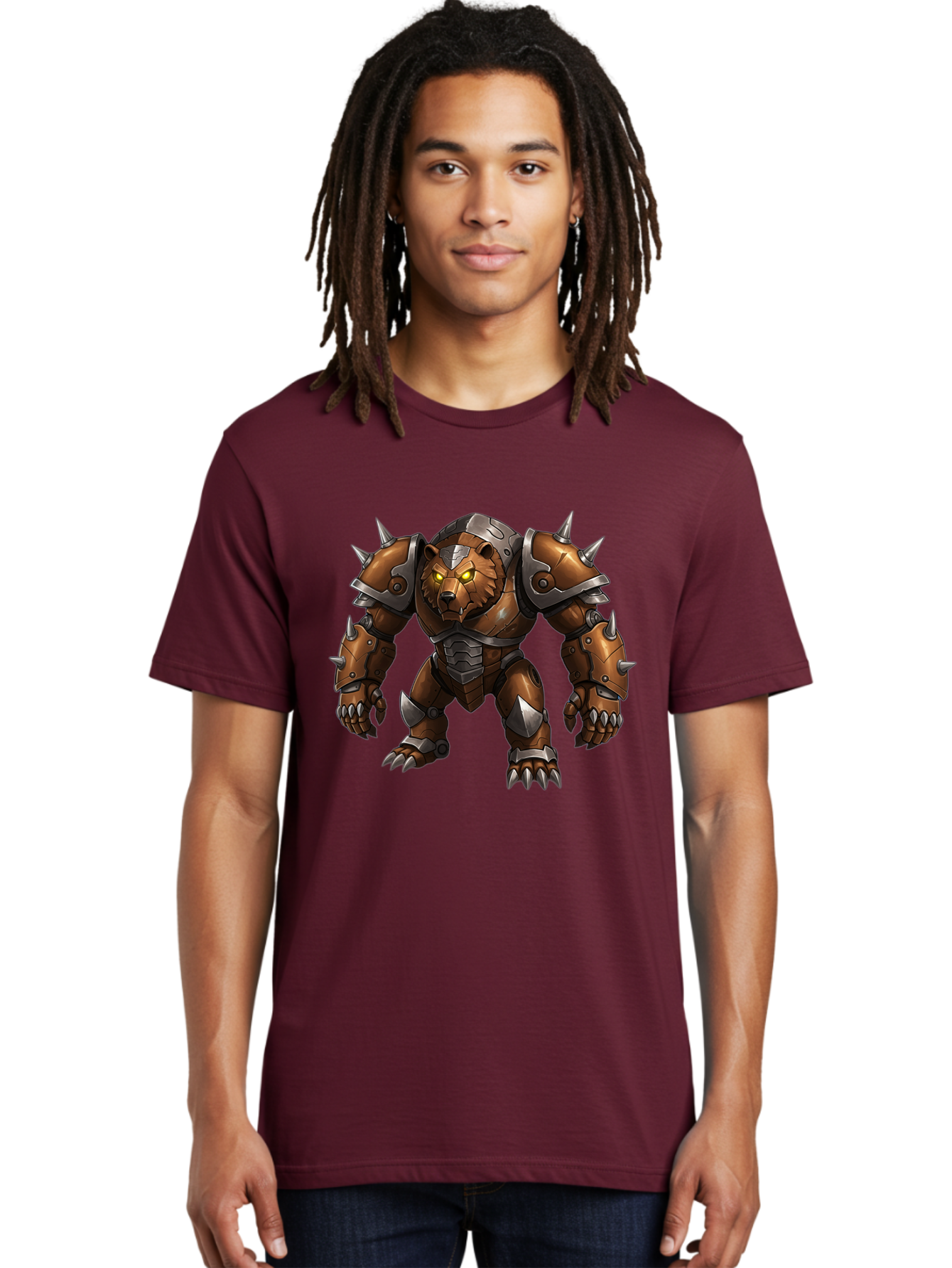 Iron-Bear Men'S Graphic Tee, 100% Cotton, Comfortable Casual Summer Wear, Machine Washable, Vintage Camera, Old Camera, Antique Camera, Black Camera, Classic Photography, Photography Equipment, Nostalgic Device, Film Camera, Camera Art Baf152