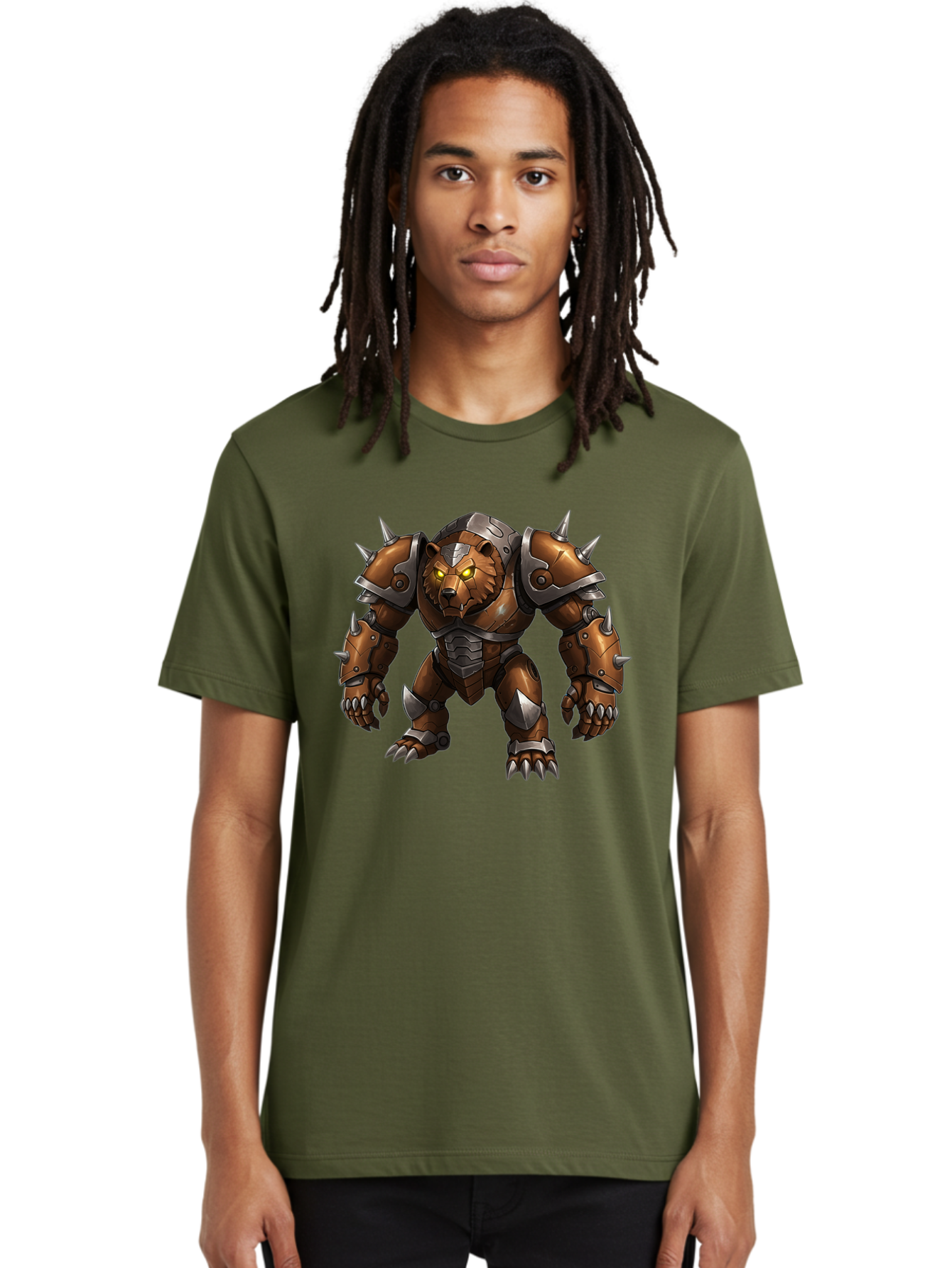 Iron-Bear Men'S Graphic Tee, 100% Cotton, Comfortable Casual Summer Wear, Machine Washable, Vintage Camera, Old Camera, Antique Camera, Black Camera, Classic Photography, Photography Equipment, Nostalgic Device, Film Camera, Camera Art Baf152