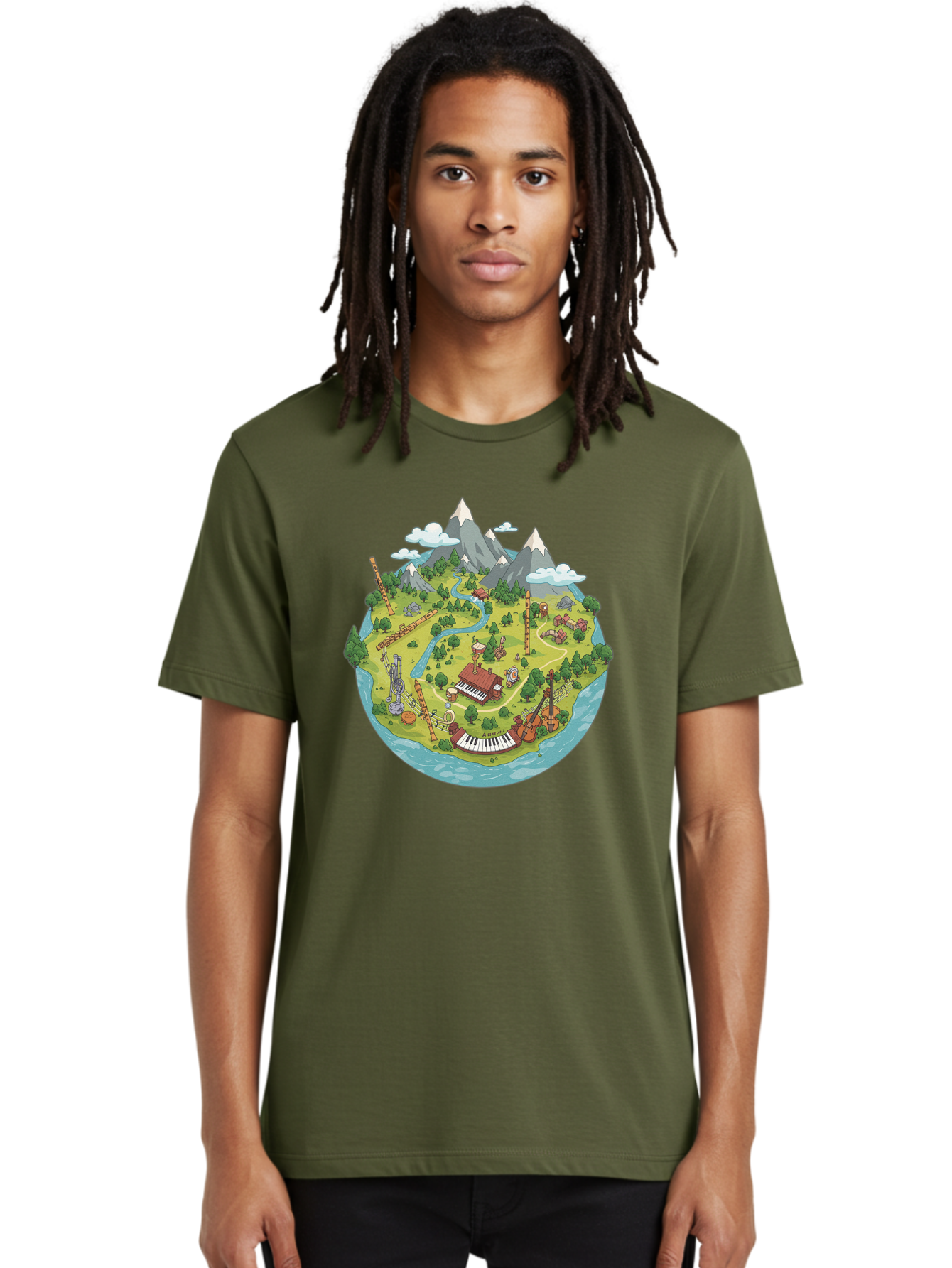 Island-Music-Scene Men'S Graphic Tee, 100% Cotton, Comfortable Casual Summer Wear, Machine Washable, Vintage Camera, Old Camera, Antique Camera, Black Camera, Classic Photography, Photography Equipment, Nostalgic Device, Film Camera, Baf153