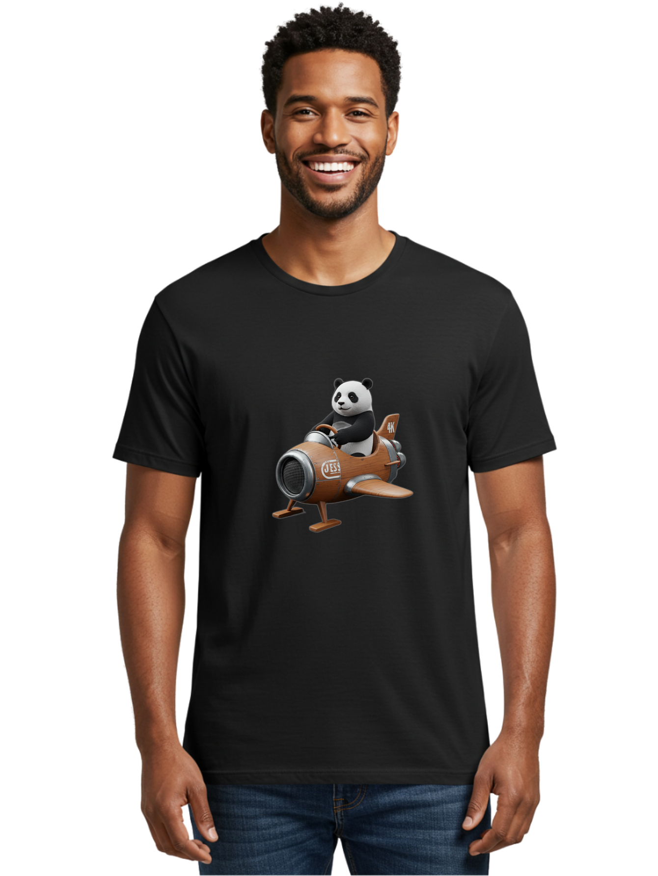Jess-Panda-Jet Men'S Graphic Tee, 100% Cotton, Comfortable Casual Summer Wear, Machine Washable, Vintage Camera, Old Camera, Antique Camera, Black Camera, Classic Photography, Photography Equipment, Nostalgic Device, Film Camera, Camera Art Baf155