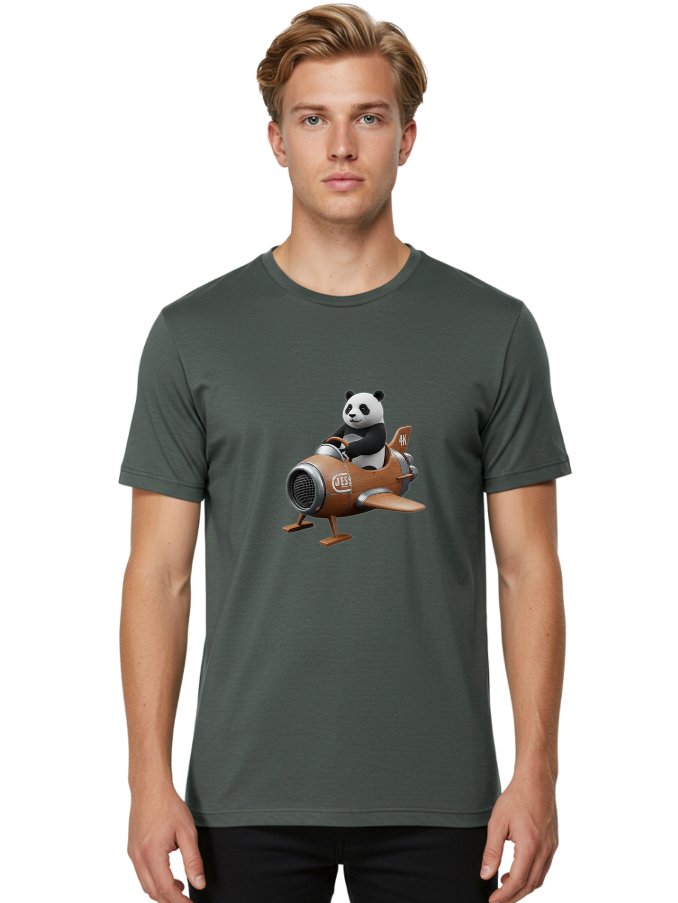 Jess-Panda-Jet Men'S Graphic Tee, 100% Cotton, Comfortable Casual Summer Wear, Machine Washable, Vintage Camera, Old Camera, Antique Camera, Black Camera, Classic Photography, Photography Equipment, Nostalgic Device, Film Camera, Camera Art Baf155
