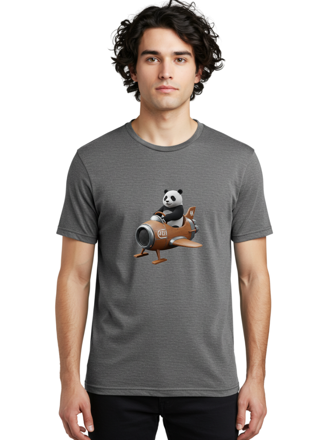 Jess-Panda-Jet Men'S Graphic Tee, 100% Cotton, Comfortable Casual Summer Wear, Machine Washable, Vintage Camera, Old Camera, Antique Camera, Black Camera, Classic Photography, Photography Equipment, Nostalgic Device, Film Camera, Camera Art Baf155