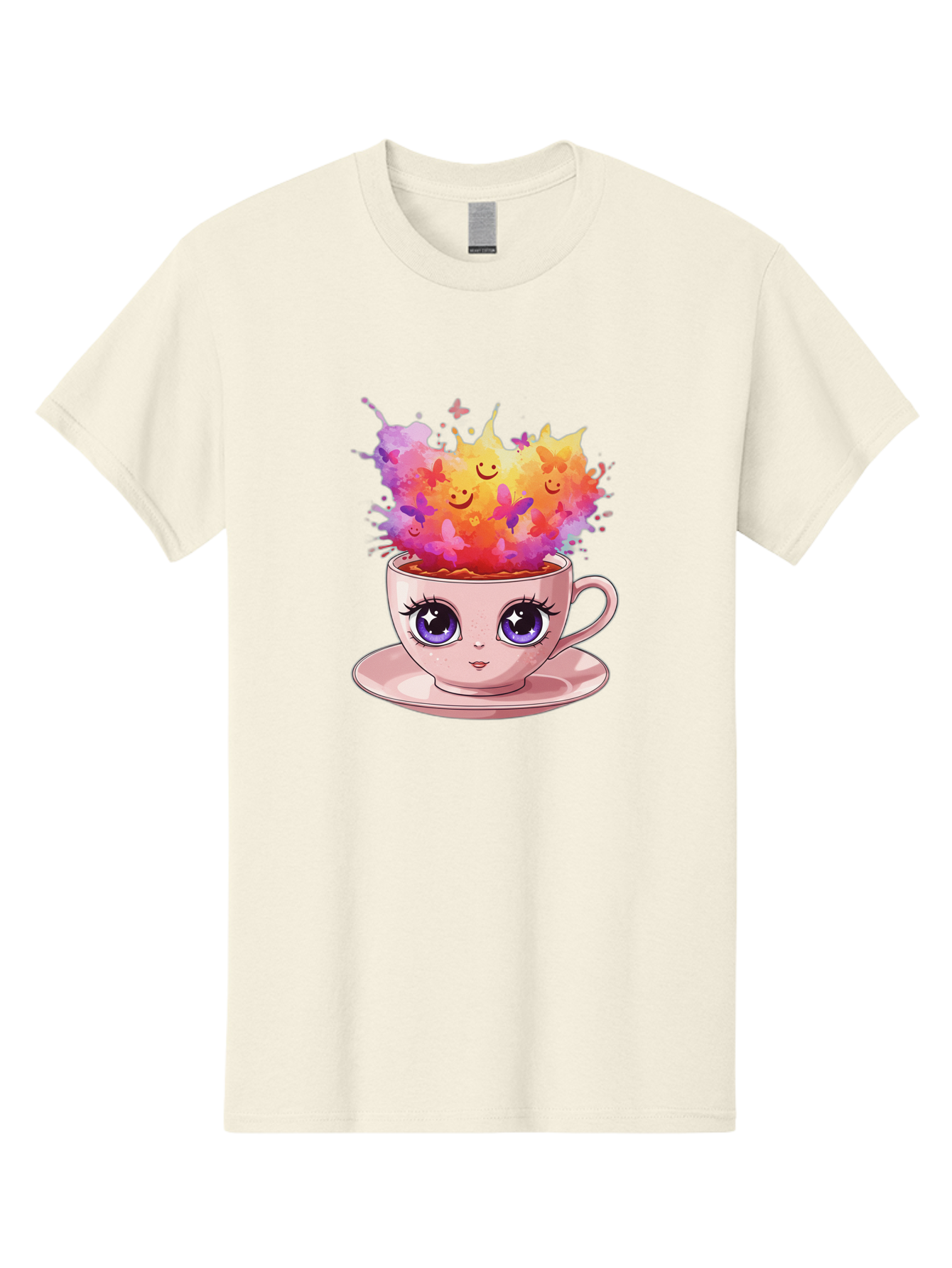 Kawaii-Coffee-Cup Men'S Graphic Tee, 100% Cotton, Comfortable Casual Summer Wear, Machine Washable, Vintage Camera, Old Camera, Antique Camera, Black Camera, Classic Photography, Photography Equipment, Nostalgic Device, Film Camera, Camera Art Baf158