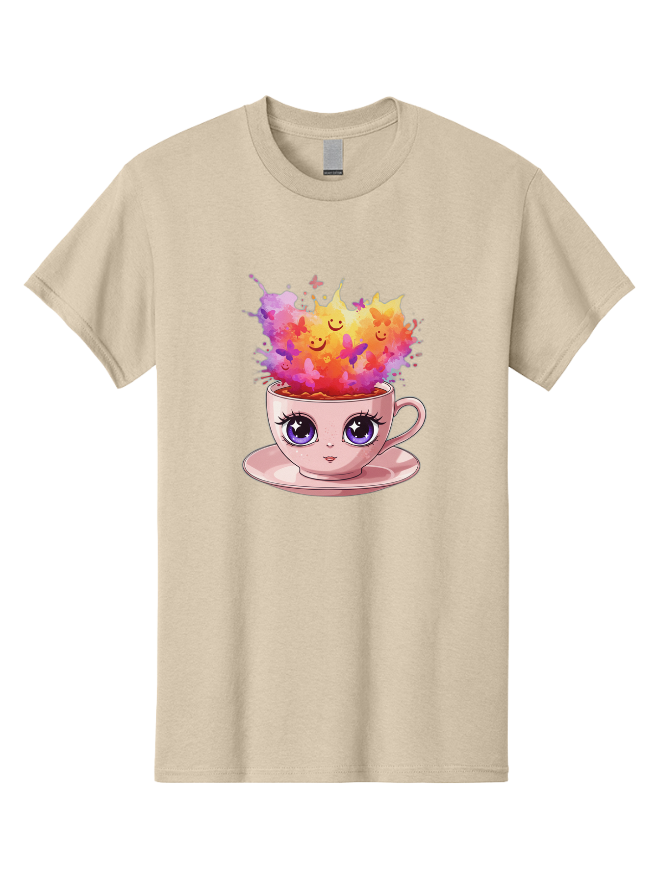 Kawaii-Coffee-Cup Men'S Graphic Tee, 100% Cotton, Comfortable Casual Summer Wear, Machine Washable, Vintage Camera, Old Camera, Antique Camera, Black Camera, Classic Photography, Photography Equipment, Nostalgic Device, Film Camera, Camera Art Baf158