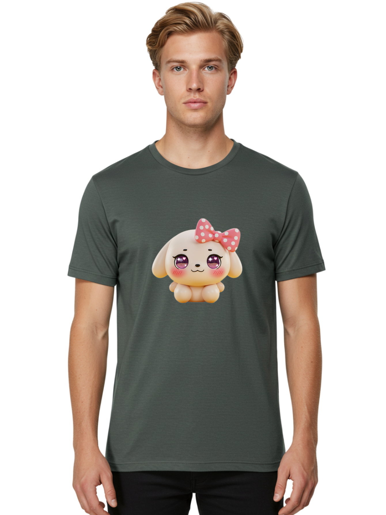 Kawaii-Puppy Men'S Graphic Tee, 100% Cotton, Comfortable Casual Summer Wear, Machine Washable, Vintage Camera, Old Camera, Antique Camera, Black Camera, Classic Photography, Photography Equipment, Nostalgic Device, Film Camera, Camera Art Baf159