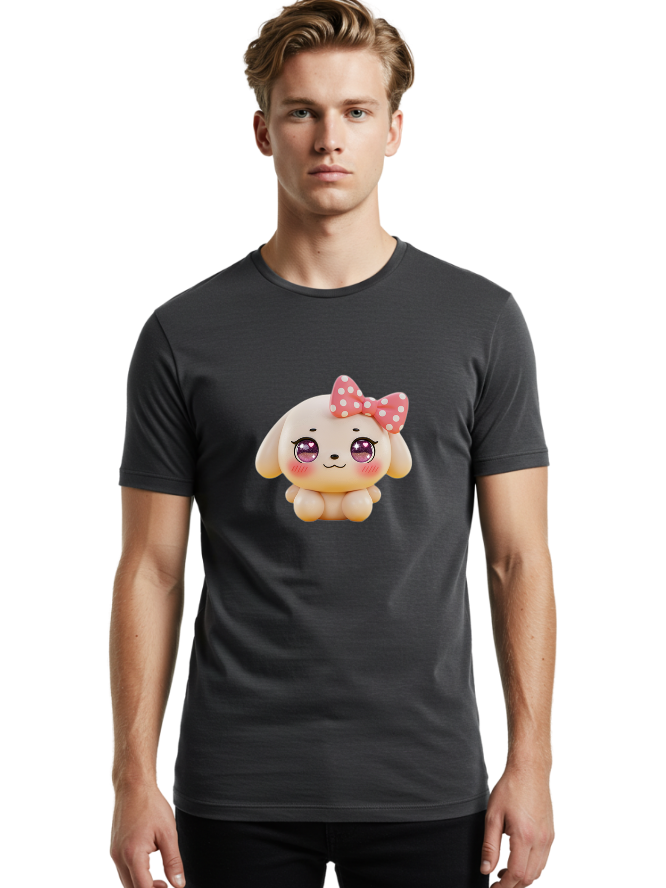 Kawaii-Puppy Men'S Graphic Tee, 100% Cotton, Comfortable Casual Summer Wear, Machine Washable, Vintage Camera, Old Camera, Antique Camera, Black Camera, Classic Photography, Photography Equipment, Nostalgic Device, Film Camera, Camera Art Baf159