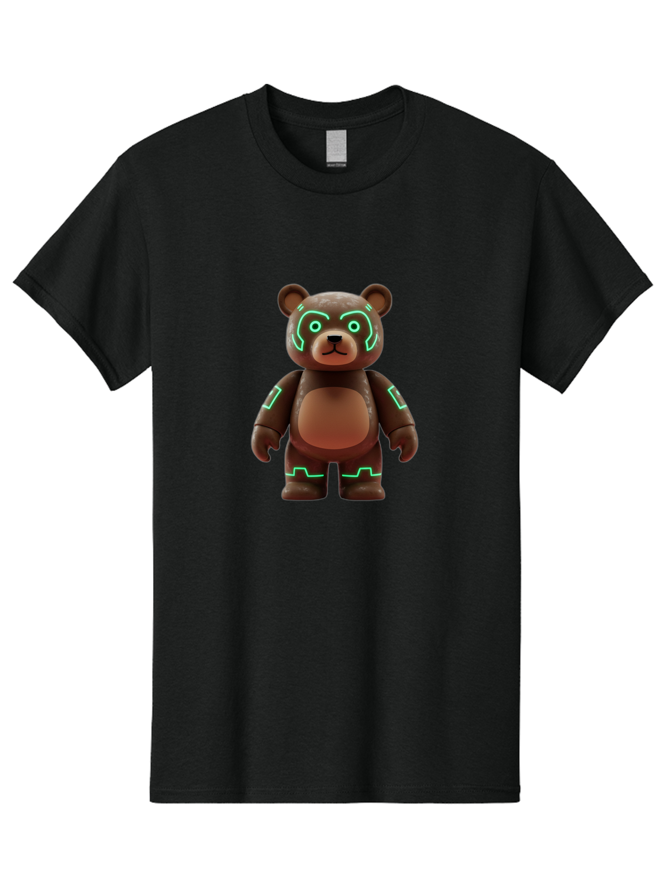 Kaws-Bearbrick Men'S Graphic Tee, 100% Cotton, Comfortable Casual Summer Wear, Machine Washable, Vintage Camera, Old Camera, Antique Camera, Black Camera, Classic Photography, Photography Equipment, Nostalgic Device, Film Camera, Camera Art Baf160