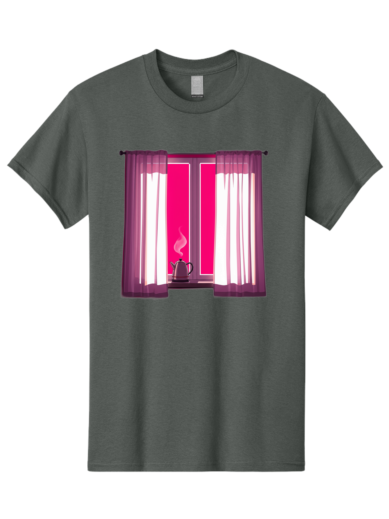 Kettle-On-Windowsill Men'S Graphic Tee, 100% Cotton, Comfortable Casual Summer Wear, Machine Washable, Vintage Camera, Old Camera, Antique Camera, Black Camera, Classic Photography, Photography Equipment, Nostalgic Device, Film Camera, Baf161