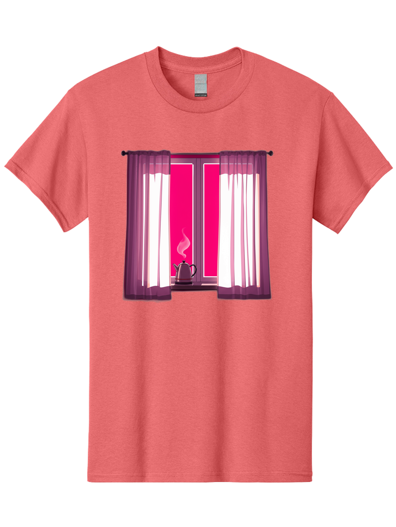 Kettle-On-Windowsill Men'S Graphic Tee, 100% Cotton, Comfortable Casual Summer Wear, Machine Washable, Vintage Camera, Old Camera, Antique Camera, Black Camera, Classic Photography, Photography Equipment, Nostalgic Device, Film Camera, Baf161