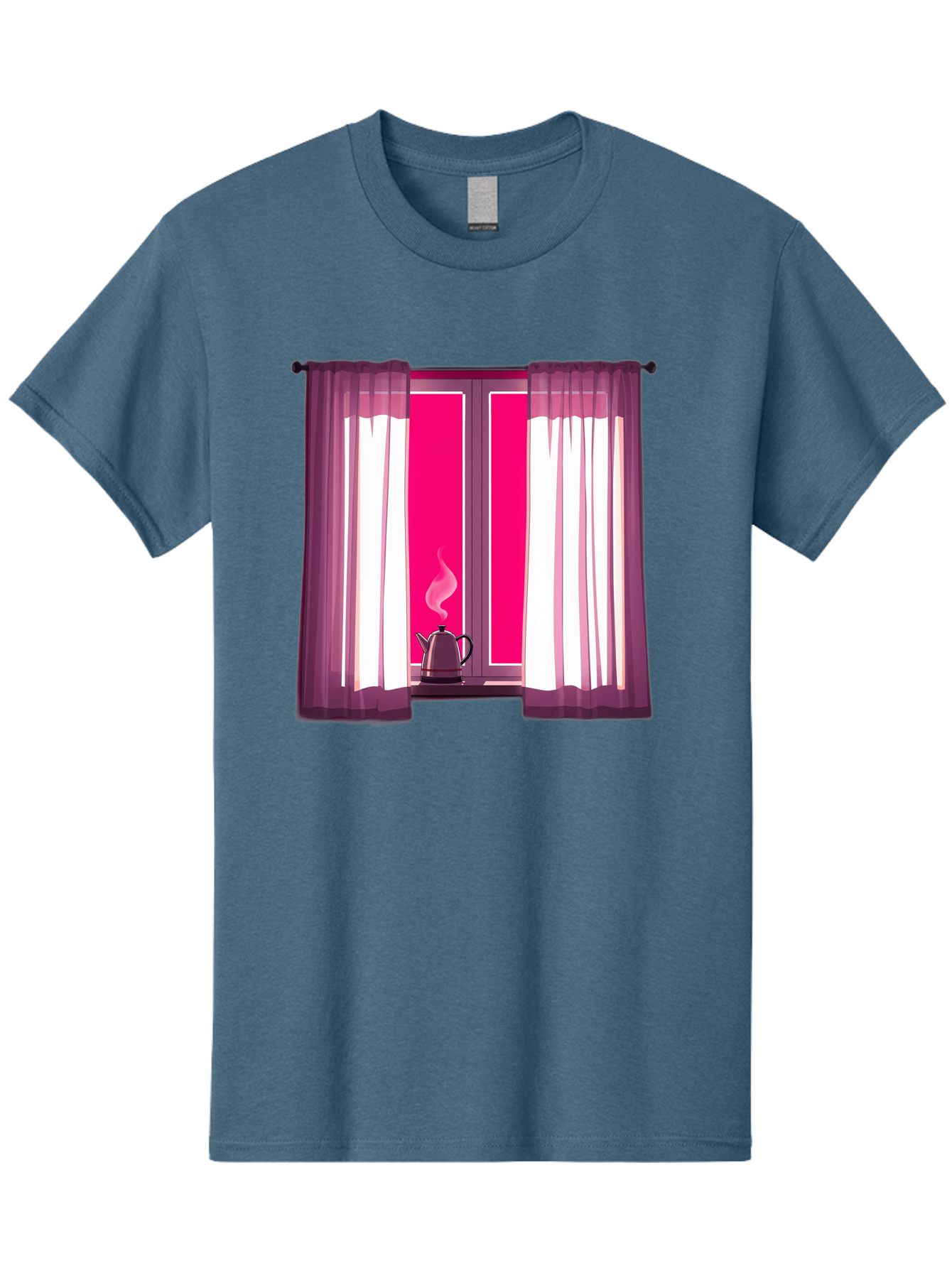 Kettle-On-Windowsill Men'S Graphic Tee, 100% Cotton, Comfortable Casual Summer Wear, Machine Washable, Vintage Camera, Old Camera, Antique Camera, Black Camera, Classic Photography, Photography Equipment, Nostalgic Device, Film Camera, Baf161