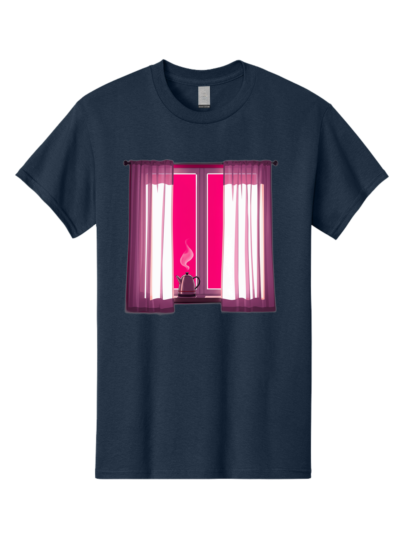 Kettle-On-Windowsill Men'S Graphic Tee, 100% Cotton, Comfortable Casual Summer Wear, Machine Washable, Vintage Camera, Old Camera, Antique Camera, Black Camera, Classic Photography, Photography Equipment, Nostalgic Device, Film Camera, Baf161