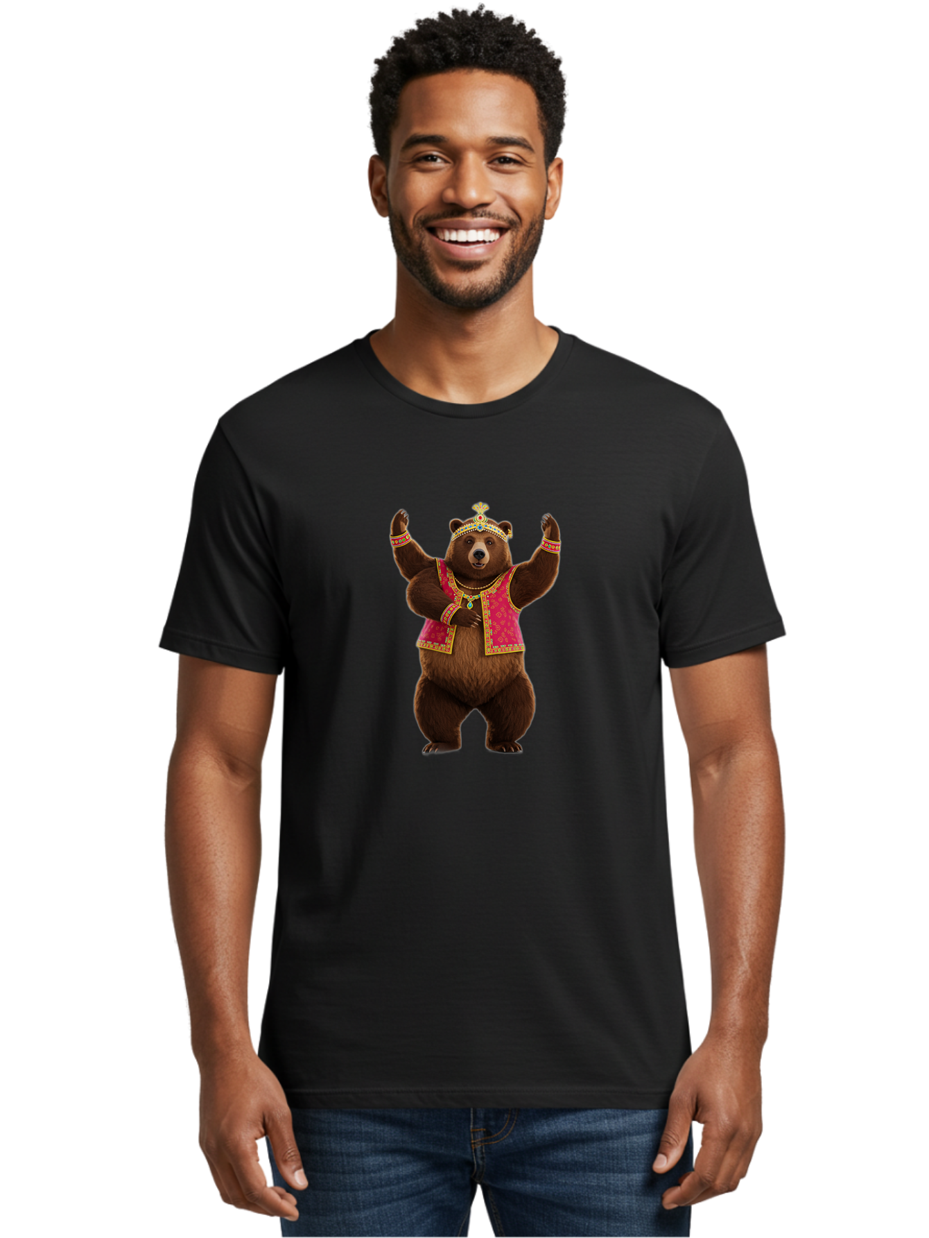 King-Bear Men'S Graphic Tee, 100% Cotton, Comfortable Casual Summer Wear, Machine Washable, Vintage Camera, Old Camera, Antique Camera, Black Camera, Classic Photography, Photography Equipment, Nostalgic Device, Film Camera, Camera Art Baf164