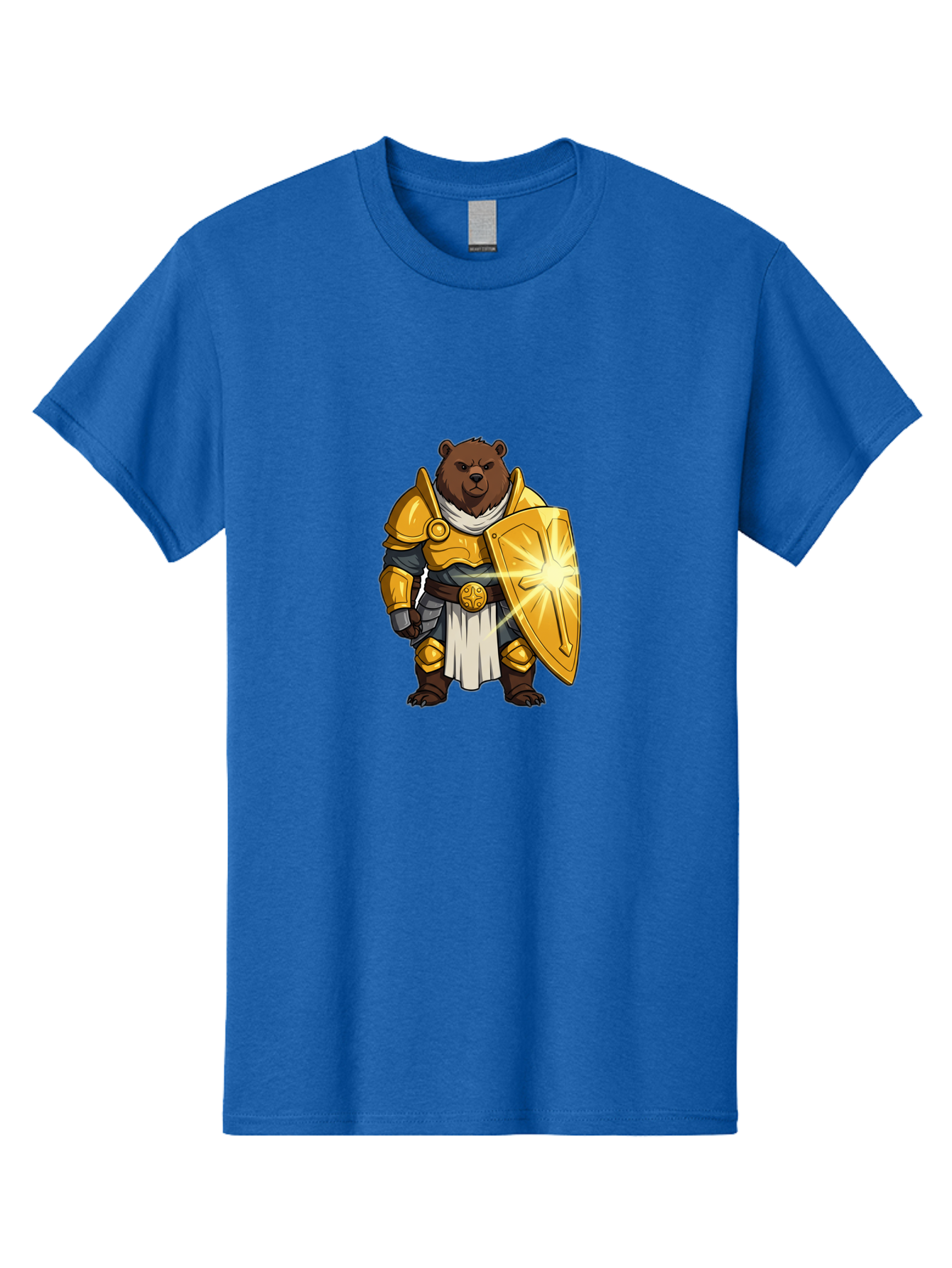 Knight-Bear-1 Men'S Graphic Tee, 100% Cotton, Comfortable Casual Summer Wear, Machine Washable, Vintage Camera, Old Camera, Antique Camera, Black Camera, Classic Photography, Photography Equipment, Nostalgic Device, Film Camera, Camera Art Baf165