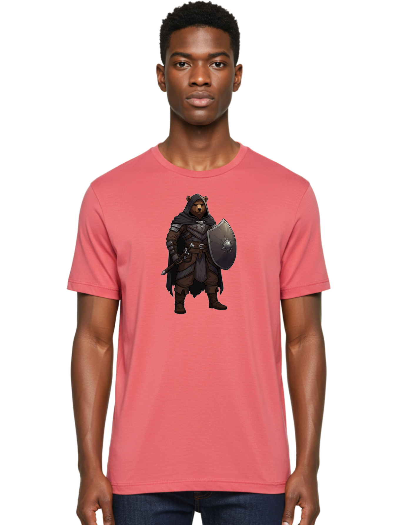 Knight-Bear Men'S Graphic Tee, 100% Cotton, Comfortable Casual Summer Wear, Machine Washable, Vintage Camera, Old Camera, Antique Camera, Black Camera, Classic Photography, Photography Equipment, Nostalgic Device, Film Camera, Camera Art Baf167