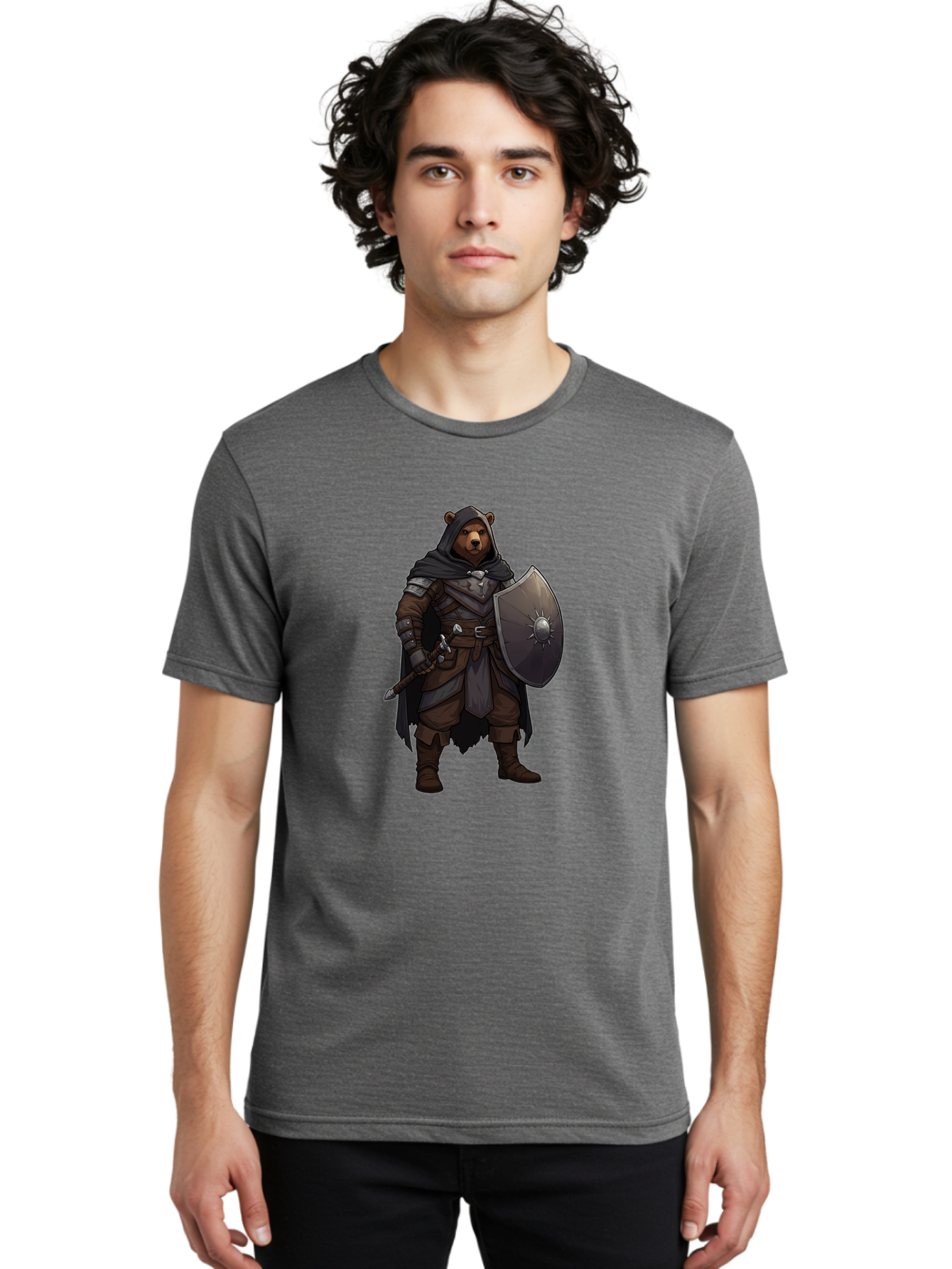 Knight-Bear Men'S Graphic Tee, 100% Cotton, Comfortable Casual Summer Wear, Machine Washable, Vintage Camera, Old Camera, Antique Camera, Black Camera, Classic Photography, Photography Equipment, Nostalgic Device, Film Camera, Camera Art Baf167