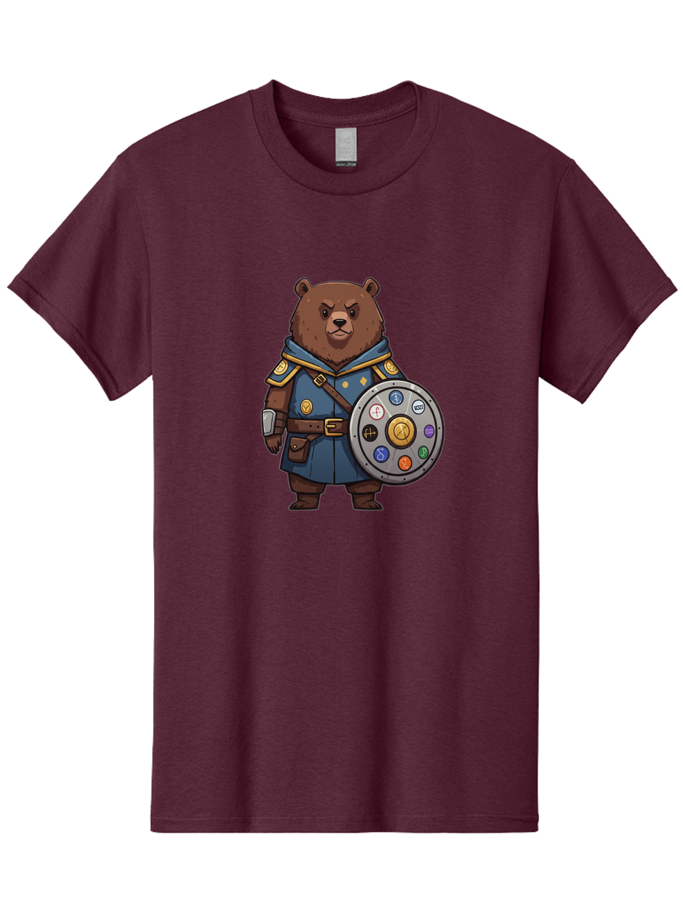 Knights-Bear Men'S Graphic Tee, 100% Cotton, Comfortable Casual Summer Wear, Machine Washable, Vintage Camera, Old Camera, Antique Camera, Black Camera, Classic Photography, Photography Equipment, Nostalgic Device, Film Camera, Camera Art Baf168