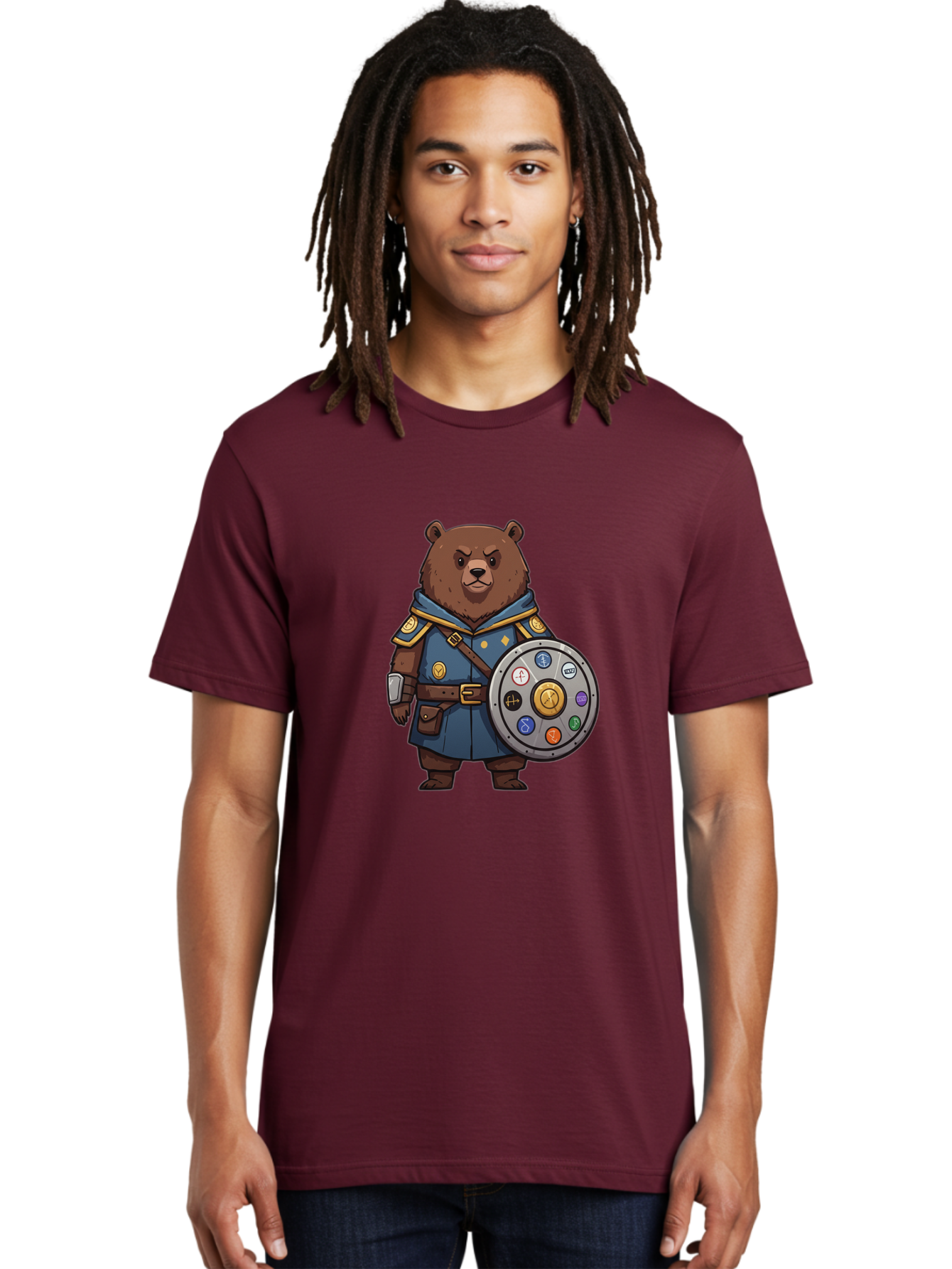 Knights-Bear Men'S Graphic Tee, 100% Cotton, Comfortable Casual Summer Wear, Machine Washable, Vintage Camera, Old Camera, Antique Camera, Black Camera, Classic Photography, Photography Equipment, Nostalgic Device, Film Camera, Camera Art Baf168