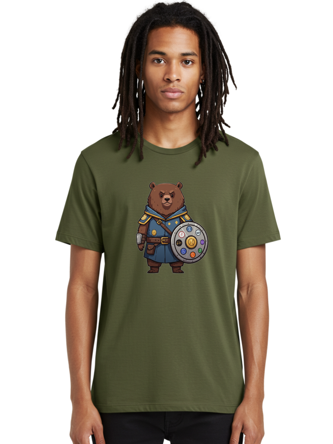 Knights-Bear Men'S Graphic Tee, 100% Cotton, Comfortable Casual Summer Wear, Machine Washable, Vintage Camera, Old Camera, Antique Camera, Black Camera, Classic Photography, Photography Equipment, Nostalgic Device, Film Camera, Camera Art Baf168