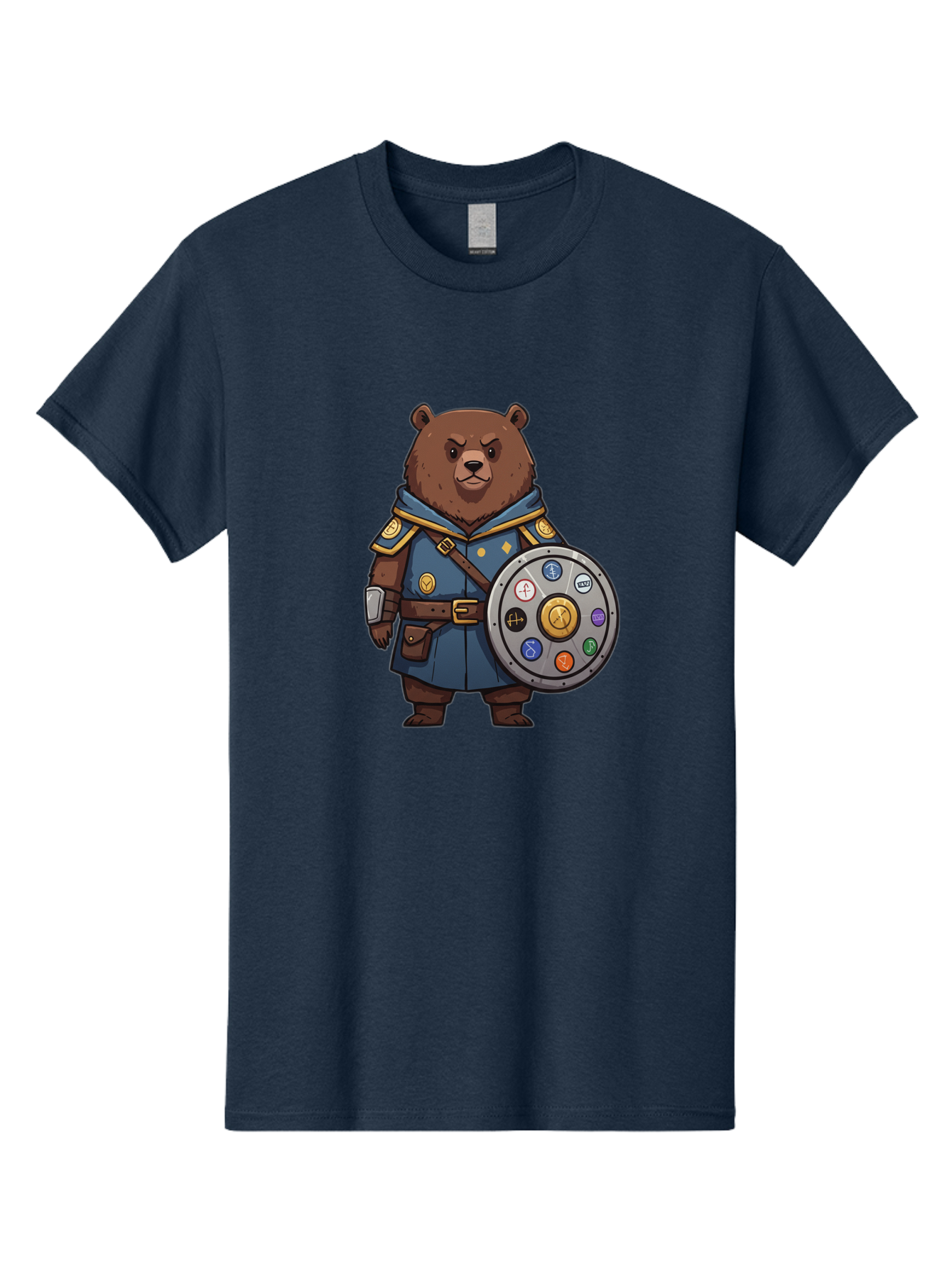 Knights-Bear Men'S Graphic Tee, 100% Cotton, Comfortable Casual Summer Wear, Machine Washable, Vintage Camera, Old Camera, Antique Camera, Black Camera, Classic Photography, Photography Equipment, Nostalgic Device, Film Camera, Camera Art Baf168
