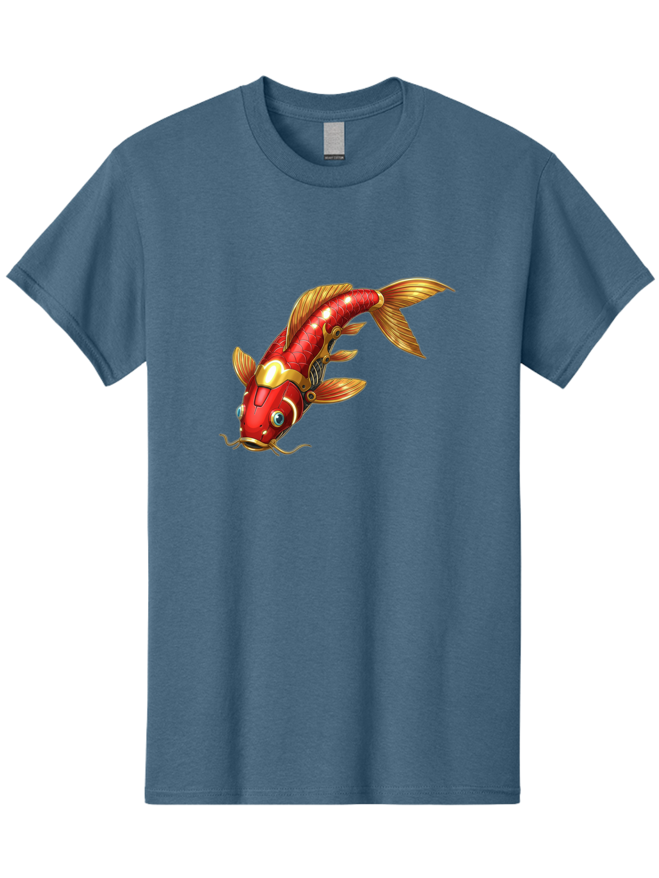Koi-Fish-1 Men'S Graphic Tee, 100% Cotton, Comfortable Casual Summer Wear, Machine Washable, Vintage Camera, Old Camera, Antique Camera, Black Camera, Classic Photography, Photography Equipment, Nostalgic Device, Film Camera, Camera Art Baf169