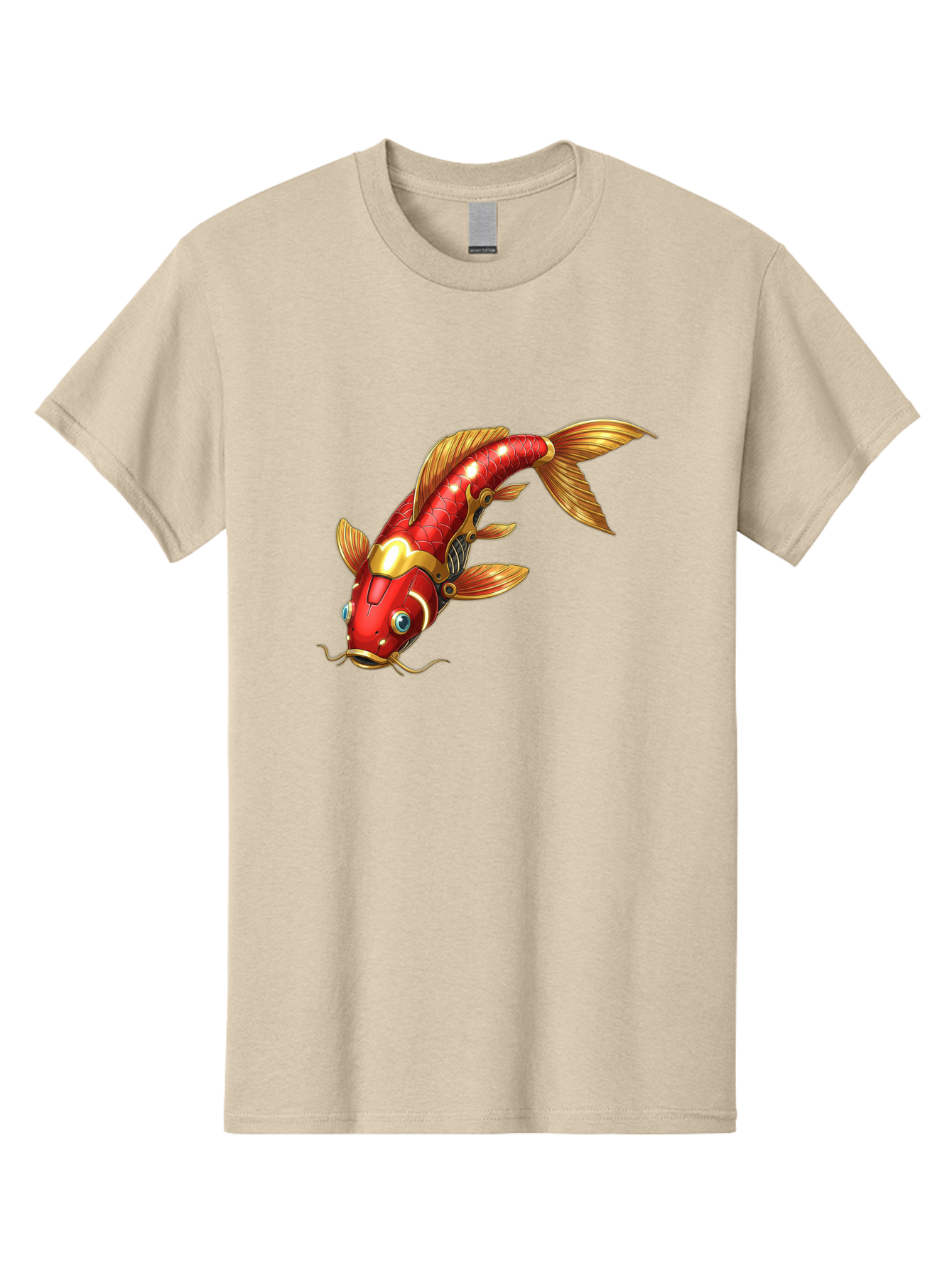 Koi-Fish-1 Men'S Graphic Tee, 100% Cotton, Comfortable Casual Summer Wear, Machine Washable, Vintage Camera, Old Camera, Antique Camera, Black Camera, Classic Photography, Photography Equipment, Nostalgic Device, Film Camera, Camera Art Baf169