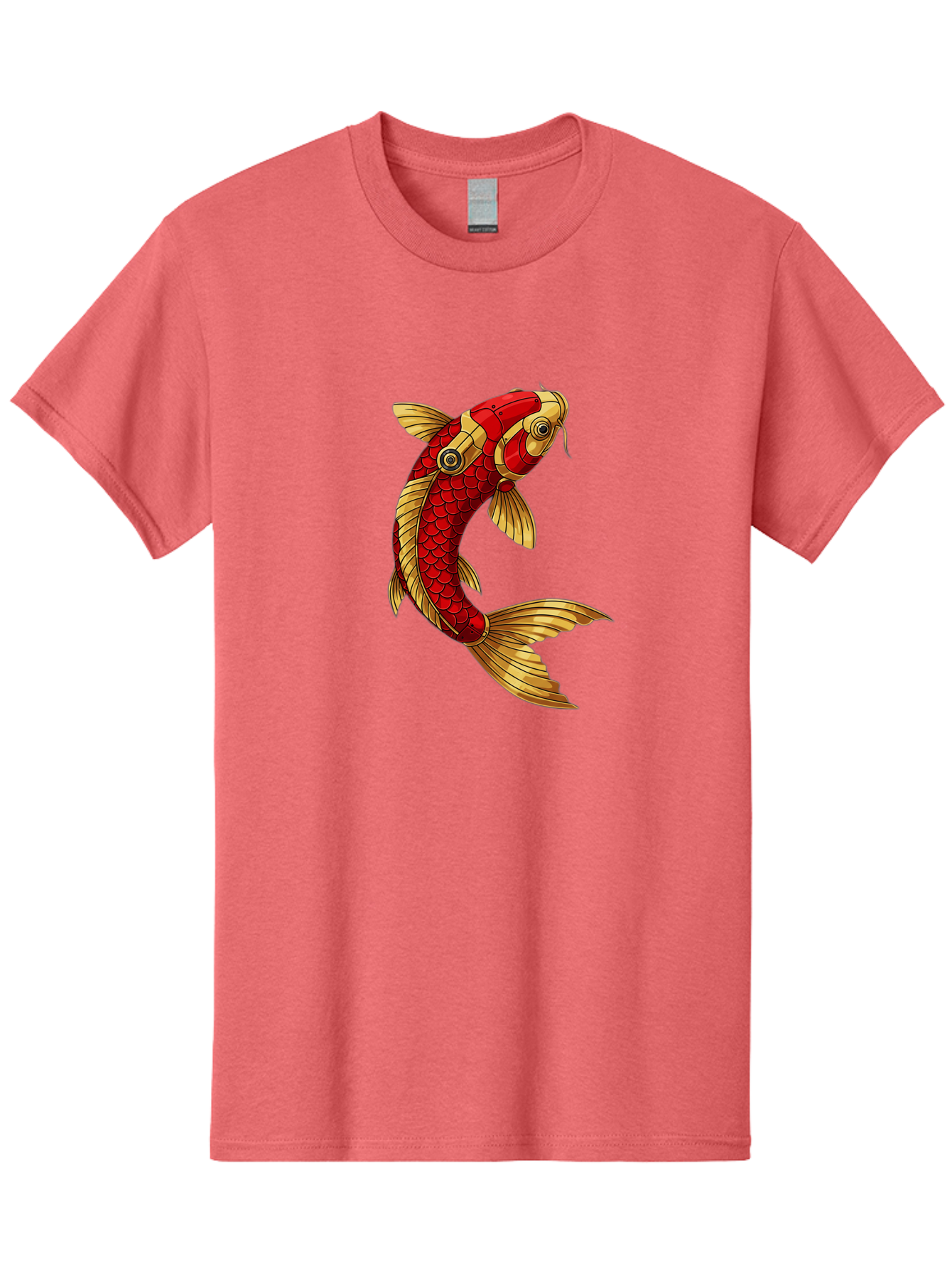 Koi-Fish-2 Men'S Graphic Tee, 100% Cotton, Comfortable Casual Summer Wear, Machine Washable, Vintage Camera, Old Camera, Antique Camera, Black Camera, Classic Photography, Photography Equipment, Nostalgic Device, Film Camera, Camera Art Baf170