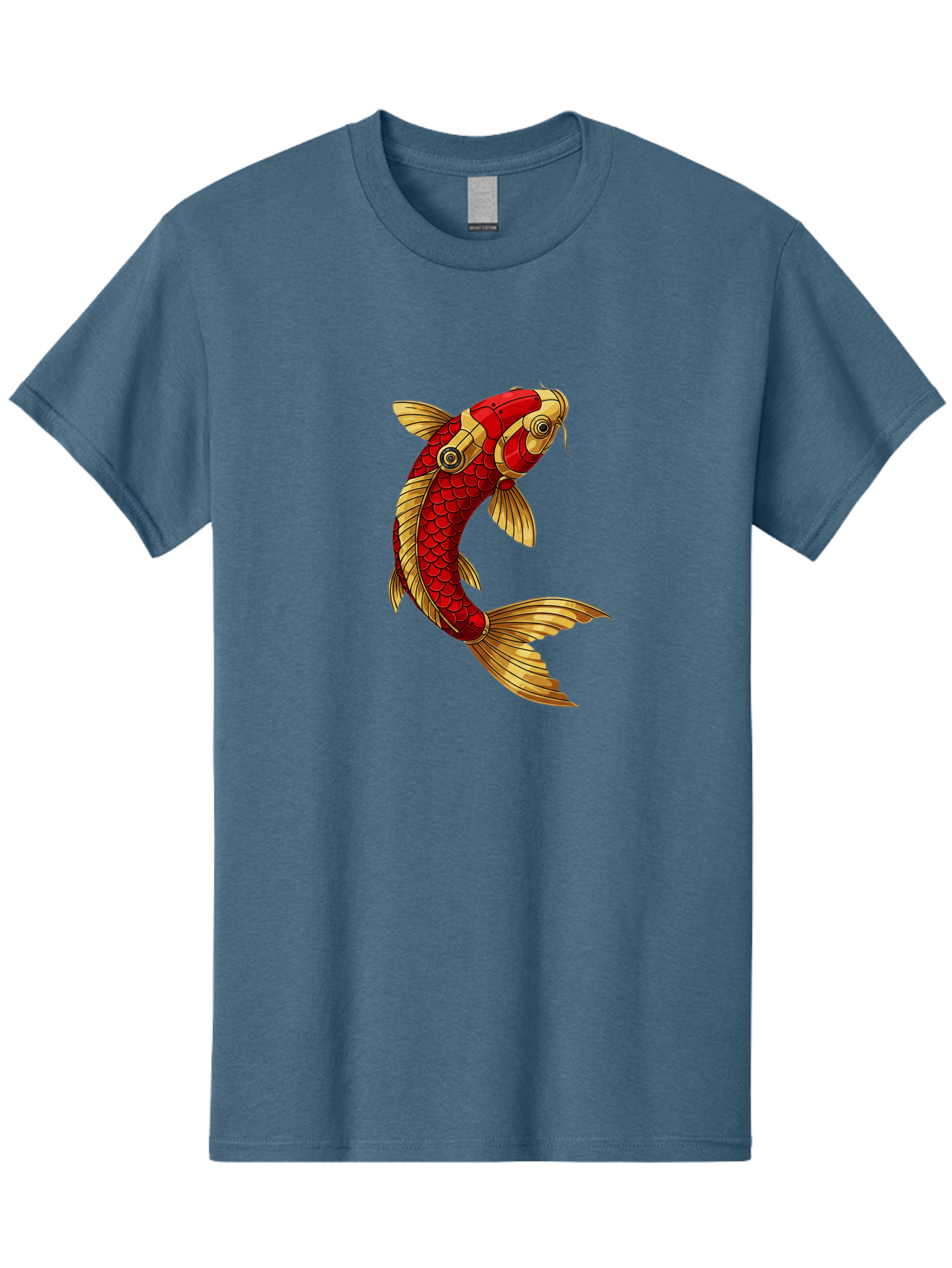 Koi-Fish-2 Men'S Graphic Tee, 100% Cotton, Comfortable Casual Summer Wear, Machine Washable, Vintage Camera, Old Camera, Antique Camera, Black Camera, Classic Photography, Photography Equipment, Nostalgic Device, Film Camera, Camera Art Baf170
