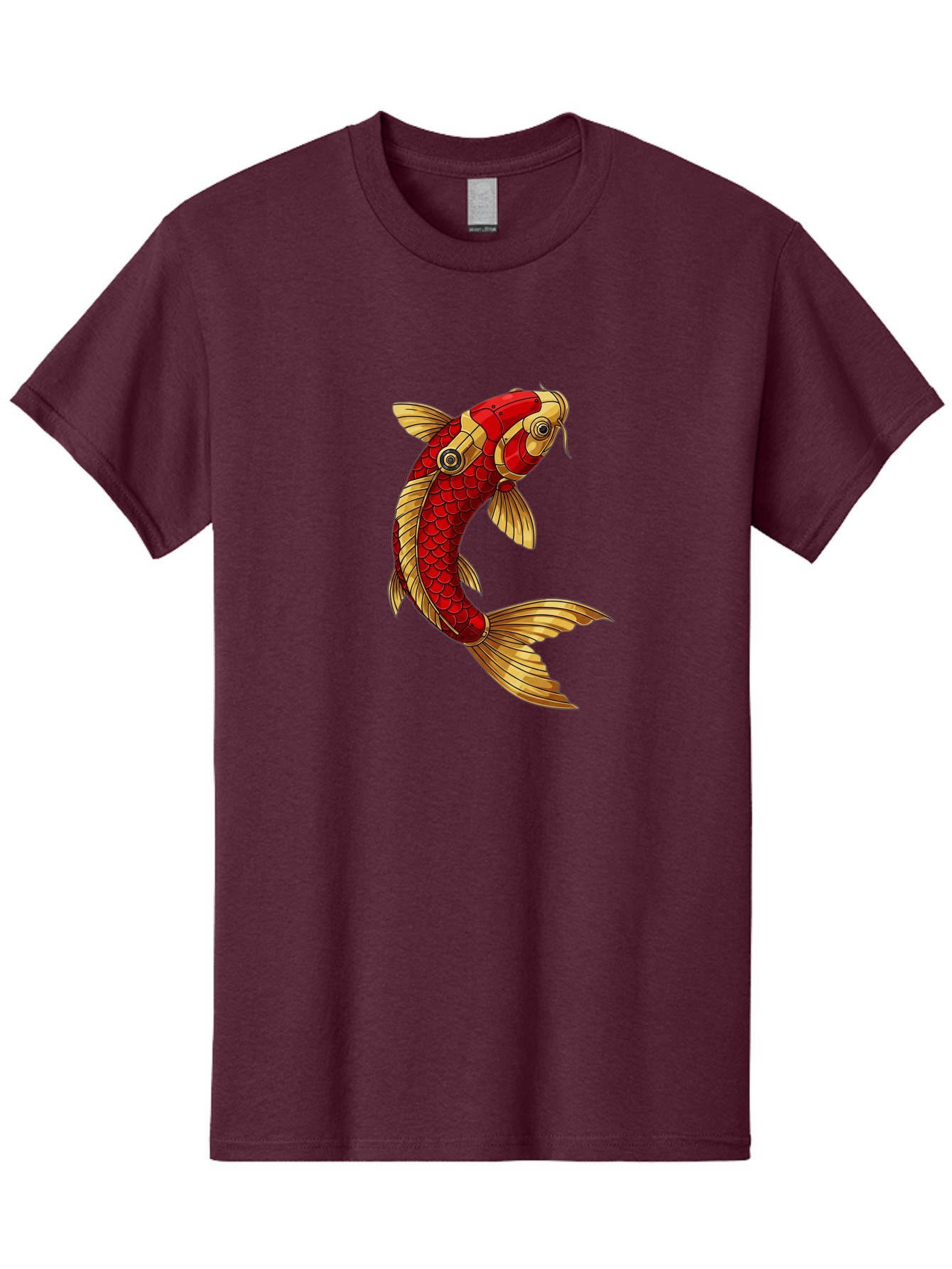 Koi-Fish-2 Men'S Graphic Tee, 100% Cotton, Comfortable Casual Summer Wear, Machine Washable, Vintage Camera, Old Camera, Antique Camera, Black Camera, Classic Photography, Photography Equipment, Nostalgic Device, Film Camera, Camera Art Baf170