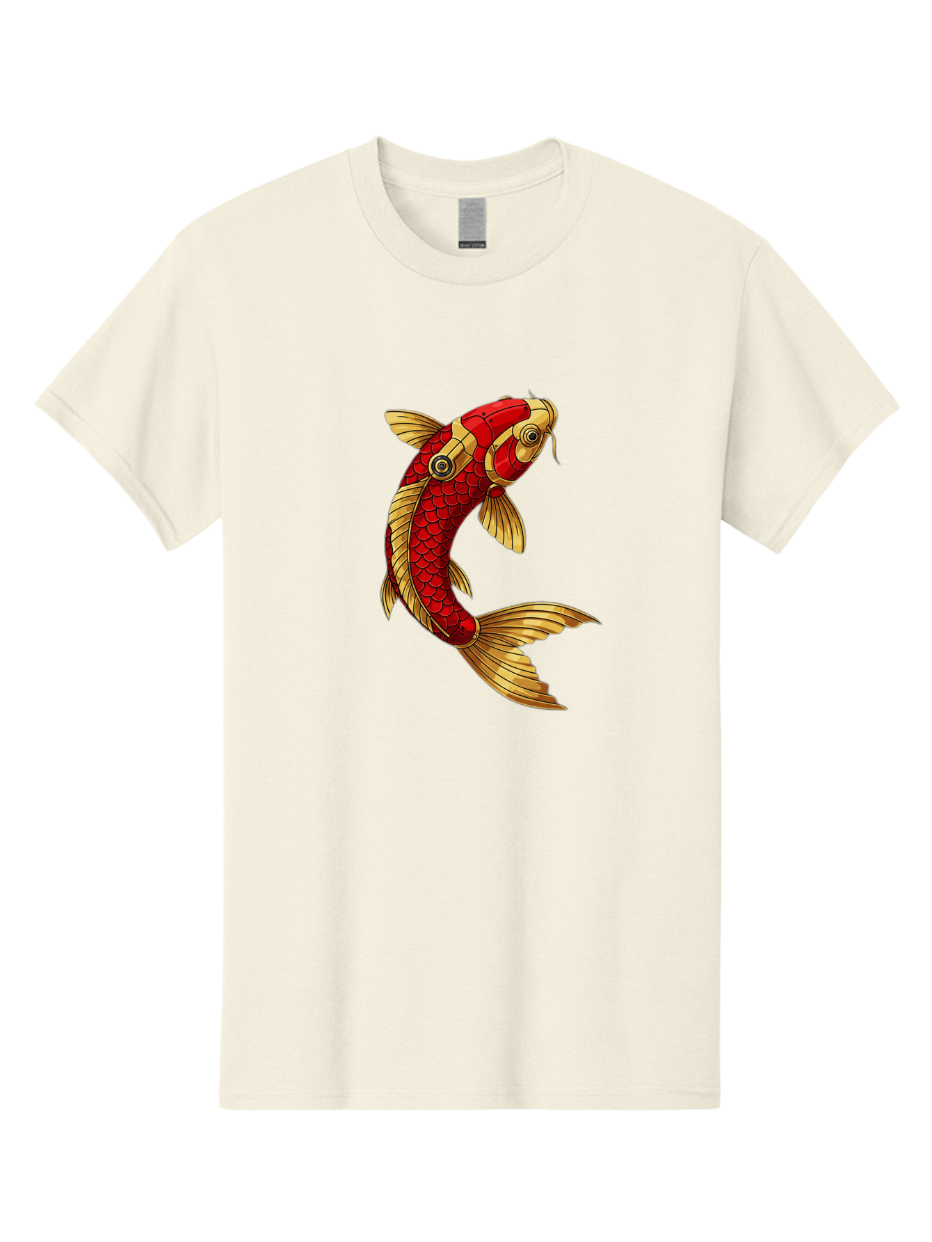 Koi-Fish-2 Men'S Graphic Tee, 100% Cotton, Comfortable Casual Summer Wear, Machine Washable, Vintage Camera, Old Camera, Antique Camera, Black Camera, Classic Photography, Photography Equipment, Nostalgic Device, Film Camera, Camera Art Baf170