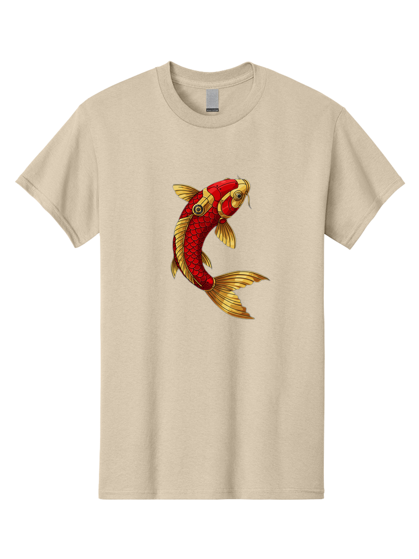 Koi-Fish-2 Men'S Graphic Tee, 100% Cotton, Comfortable Casual Summer Wear, Machine Washable, Vintage Camera, Old Camera, Antique Camera, Black Camera, Classic Photography, Photography Equipment, Nostalgic Device, Film Camera, Camera Art Baf170