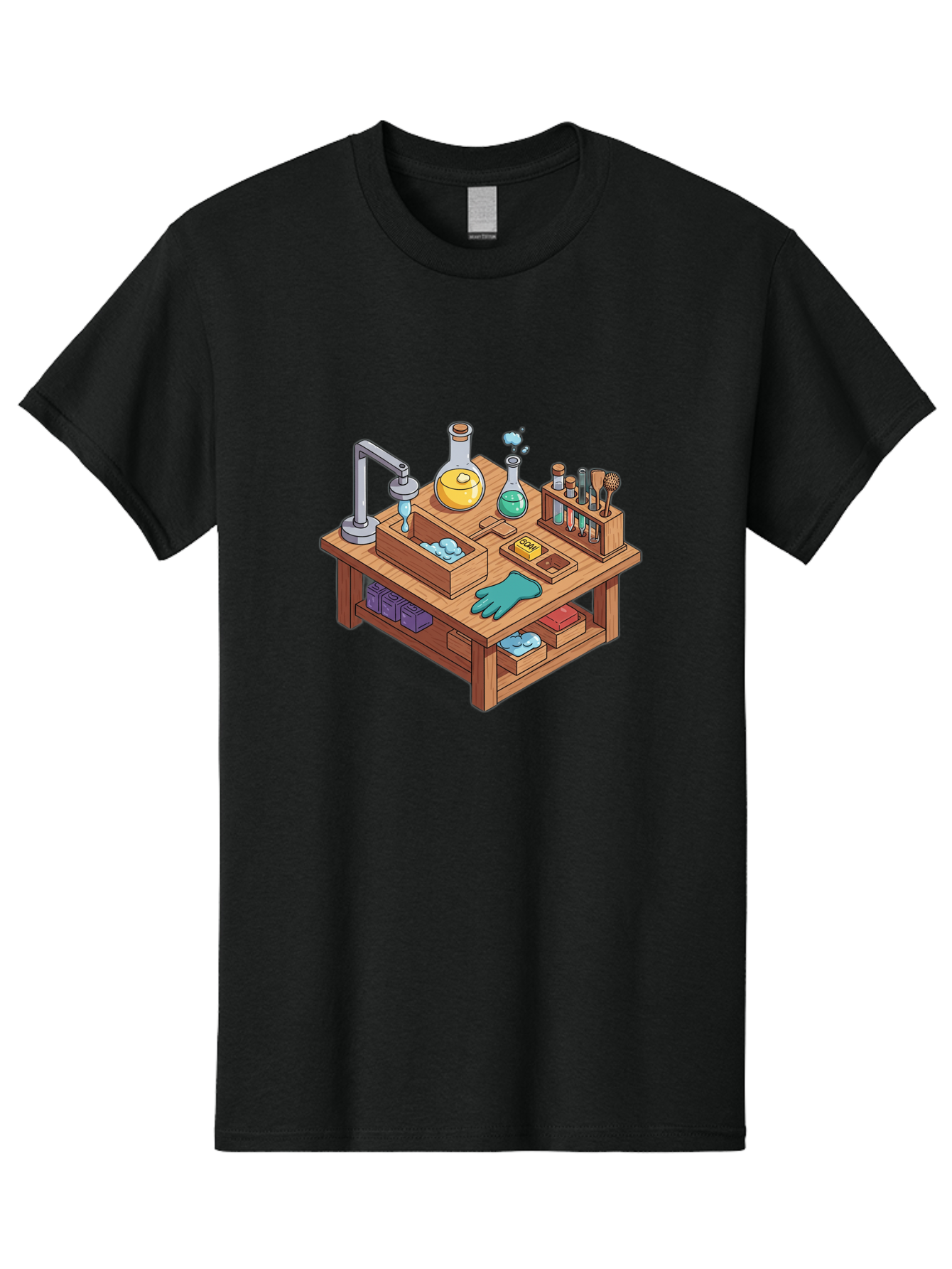Lab-Workbench Men'S Graphic Tee, 100% Cotton, Comfortable Casual Summer Wear, Machine Washable, Vintage Camera, Old Camera, Antique Camera, Black Camera, Classic Photography, Photography Equipment, Nostalgic Device, Film Camera, Camera Art Baf179