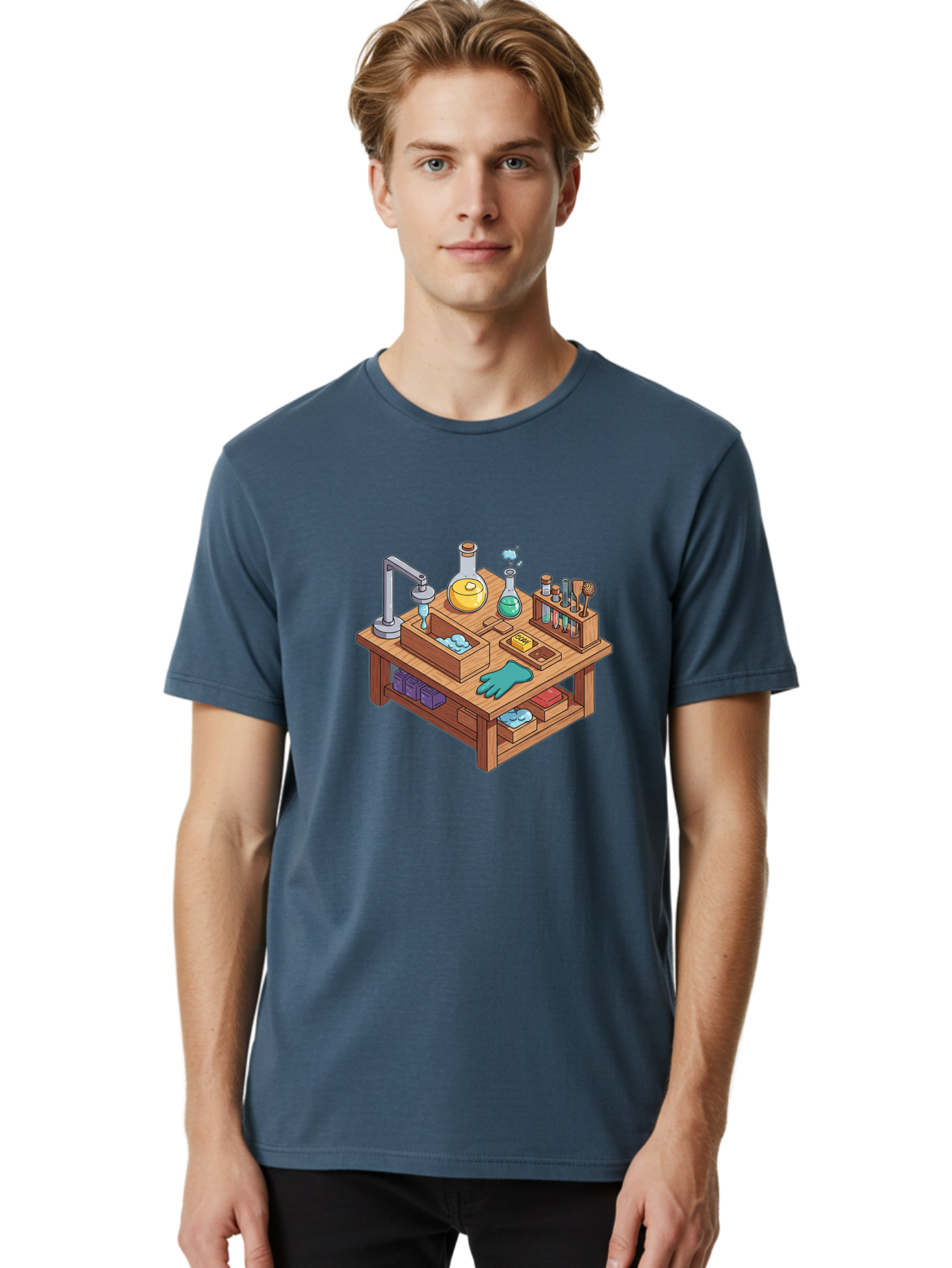 Lab-Workbench Men'S Graphic Tee, 100% Cotton, Comfortable Casual Summer Wear, Machine Washable, Vintage Camera, Old Camera, Antique Camera, Black Camera, Classic Photography, Photography Equipment, Nostalgic Device, Film Camera, Camera Art Baf179