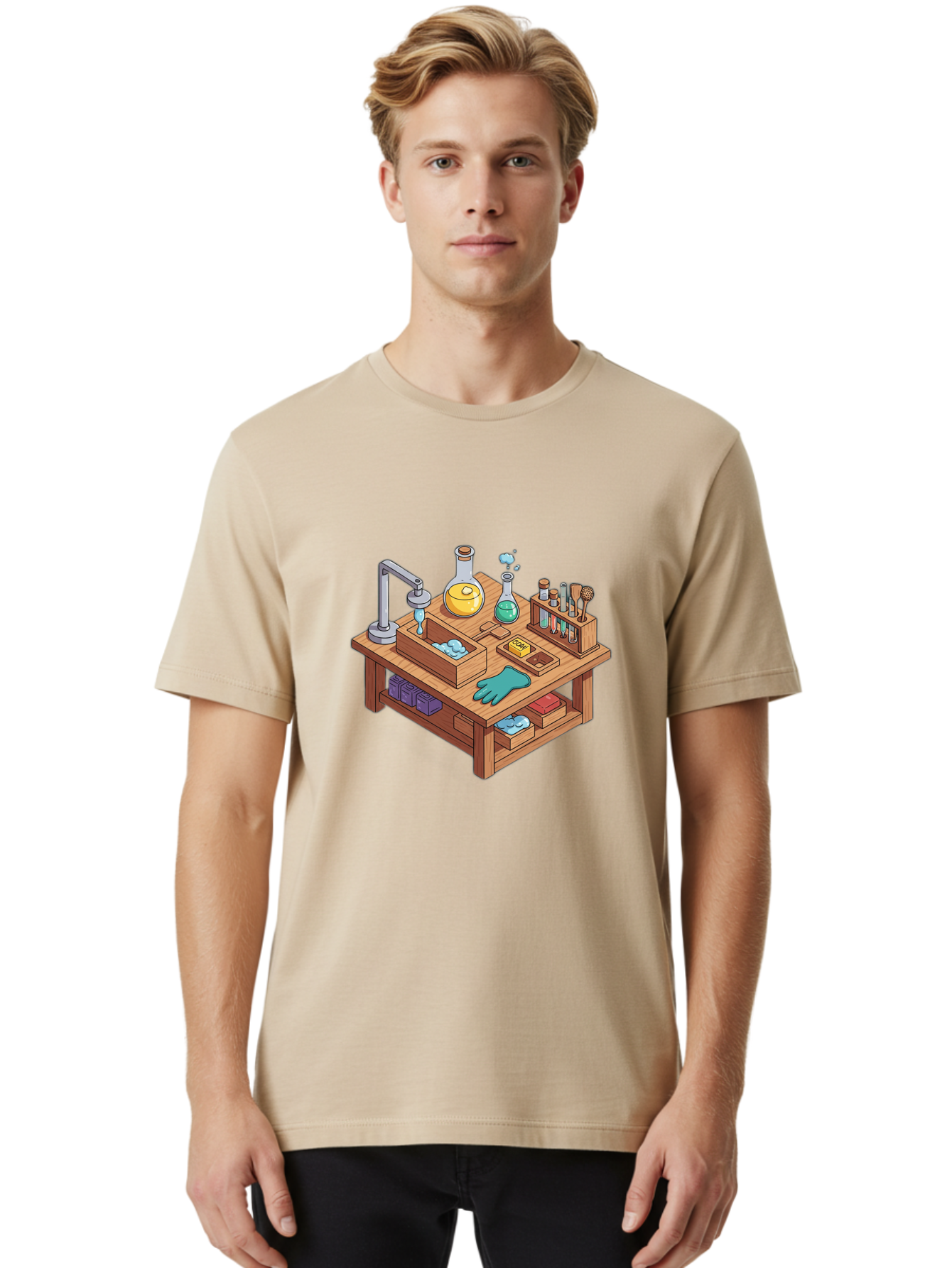 Lab-Workbench Men'S Graphic Tee, 100% Cotton, Comfortable Casual Summer Wear, Machine Washable, Vintage Camera, Old Camera, Antique Camera, Black Camera, Classic Photography, Photography Equipment, Nostalgic Device, Film Camera, Camera Art Baf179