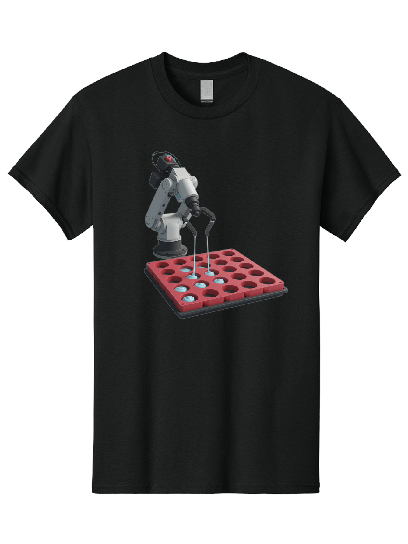 Laboratory-Robot-Arm Men'S Graphic Tee, 100% Cotton, Comfortable Casual Summer Wear, Machine Washable, Vintage Camera, Old Camera, Antique Camera, Black Camera, Classic Photography, Photography Equipment, Nostalgic Device, Film Camera, Baf180