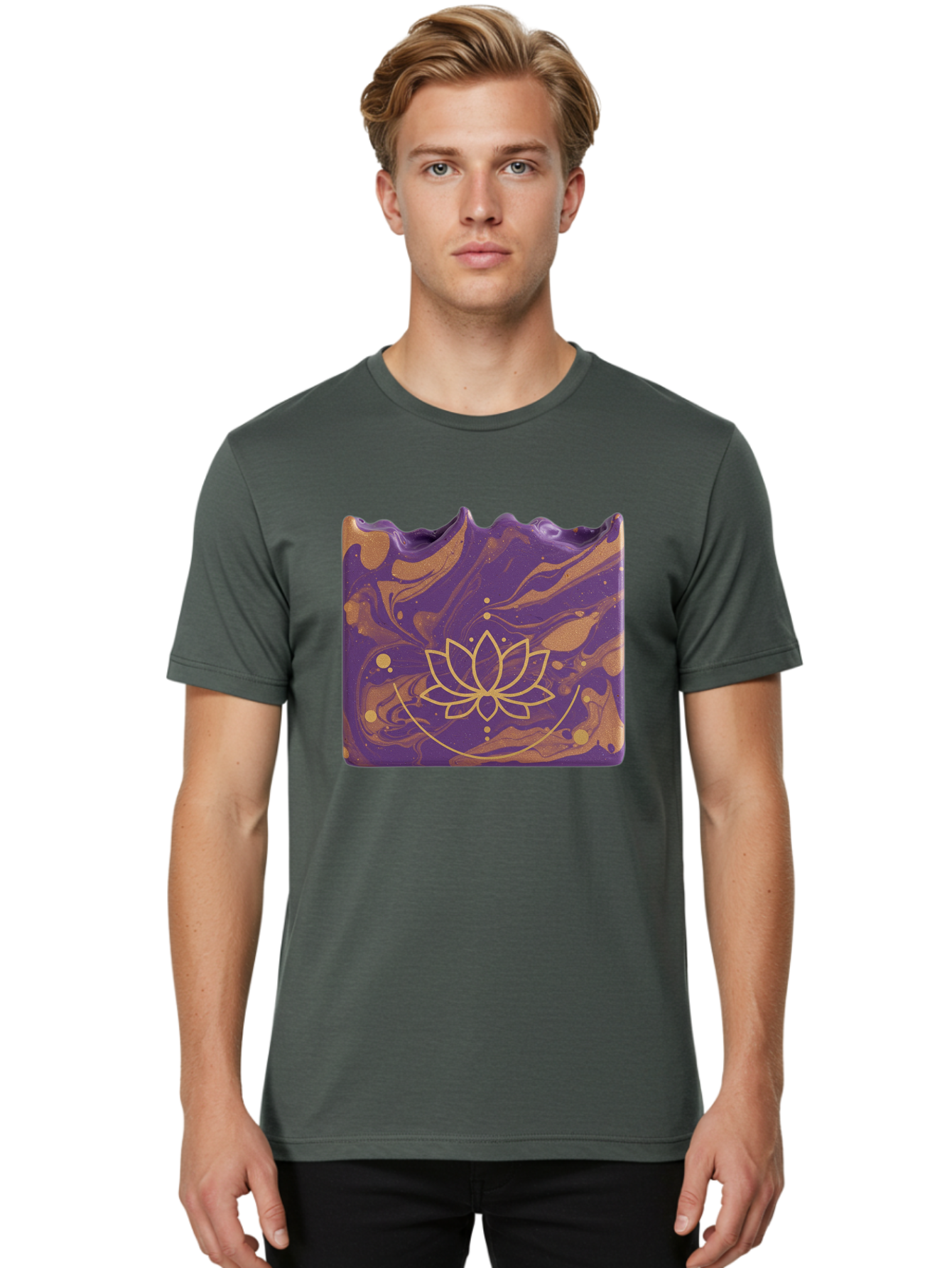 Lotus-Ashtray Men'S Graphic Tee, 100% Cotton, Comfortable Casual Summer Wear, Machine Washable, Vintage Camera, Old Camera, Antique Camera, Black Camera, Classic Photography, Photography Equipment, Nostalgic Device, Film Camera, Camera Art Baf182