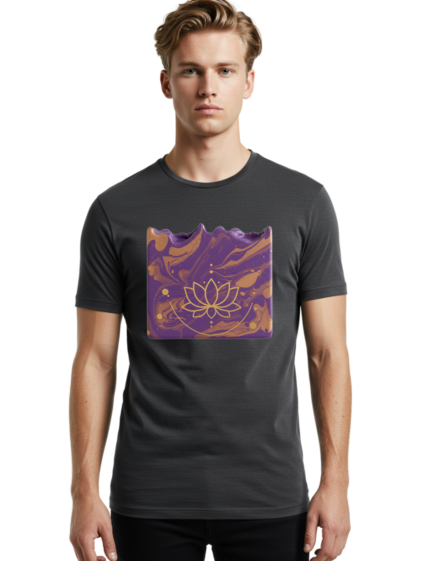 Lotus-Ashtray Men'S Graphic Tee, 100% Cotton, Comfortable Casual Summer Wear, Machine Washable, Vintage Camera, Old Camera, Antique Camera, Black Camera, Classic Photography, Photography Equipment, Nostalgic Device, Film Camera, Camera Art Baf182